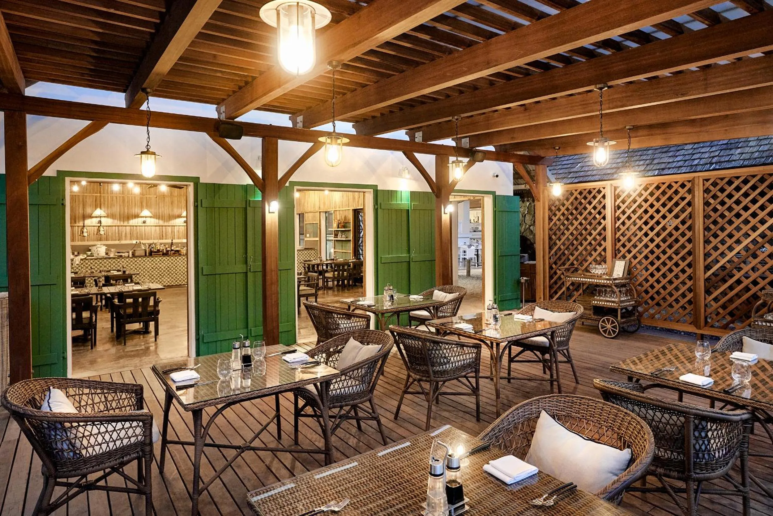 Restaurant/places to eat in The Ravenala Attitude