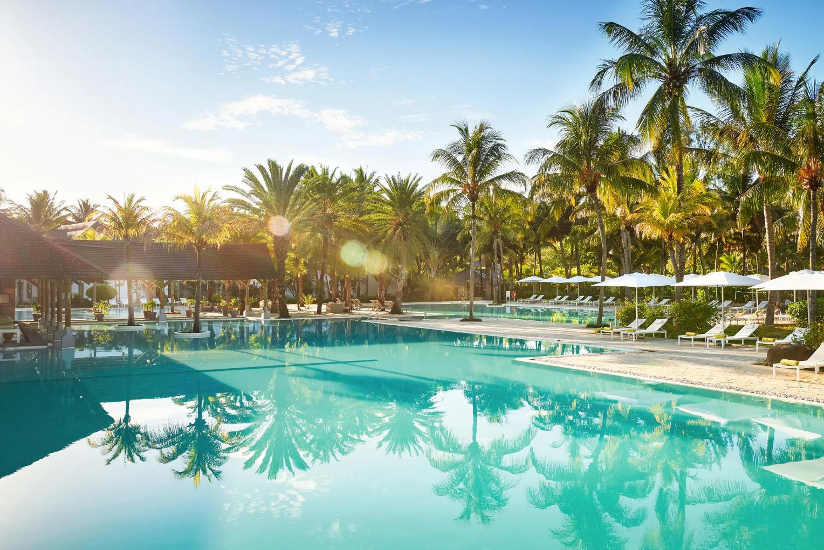 Swimming pool in The Ravenala Attitude