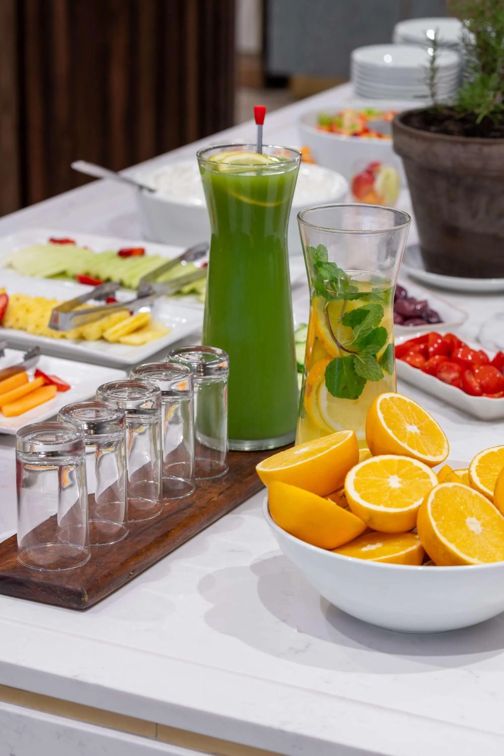 Breakfast in Radisson Hotel Cape Town Foreshore