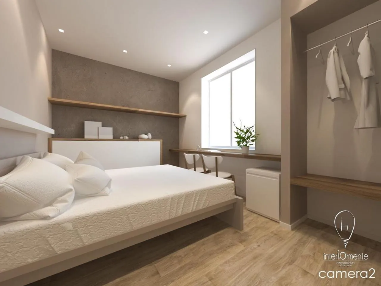 Bed in La Nonnina suite