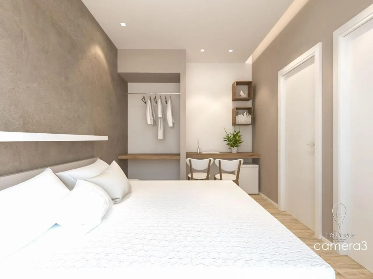 Bed in La Nonnina suite