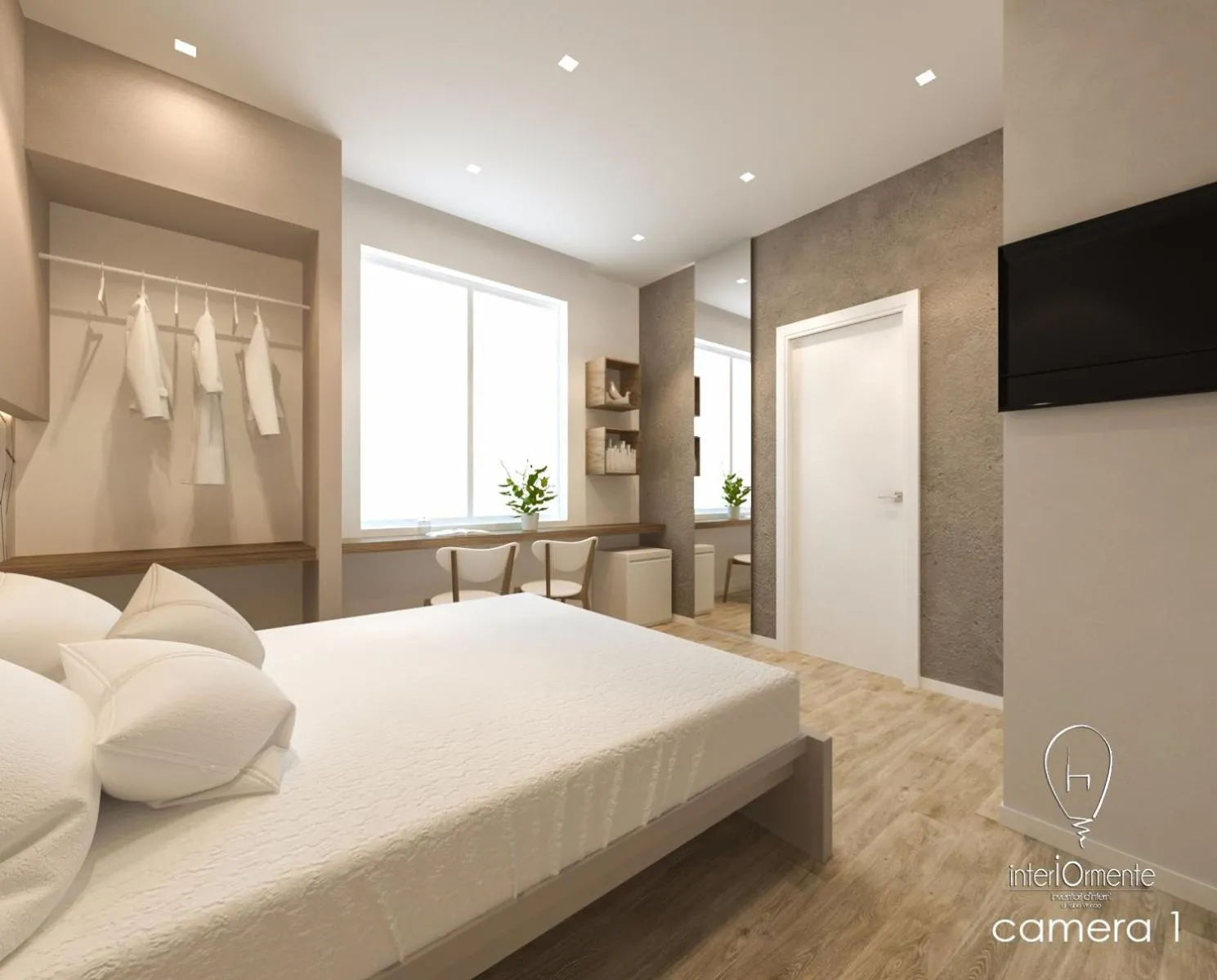 Bed in La Nonnina suite