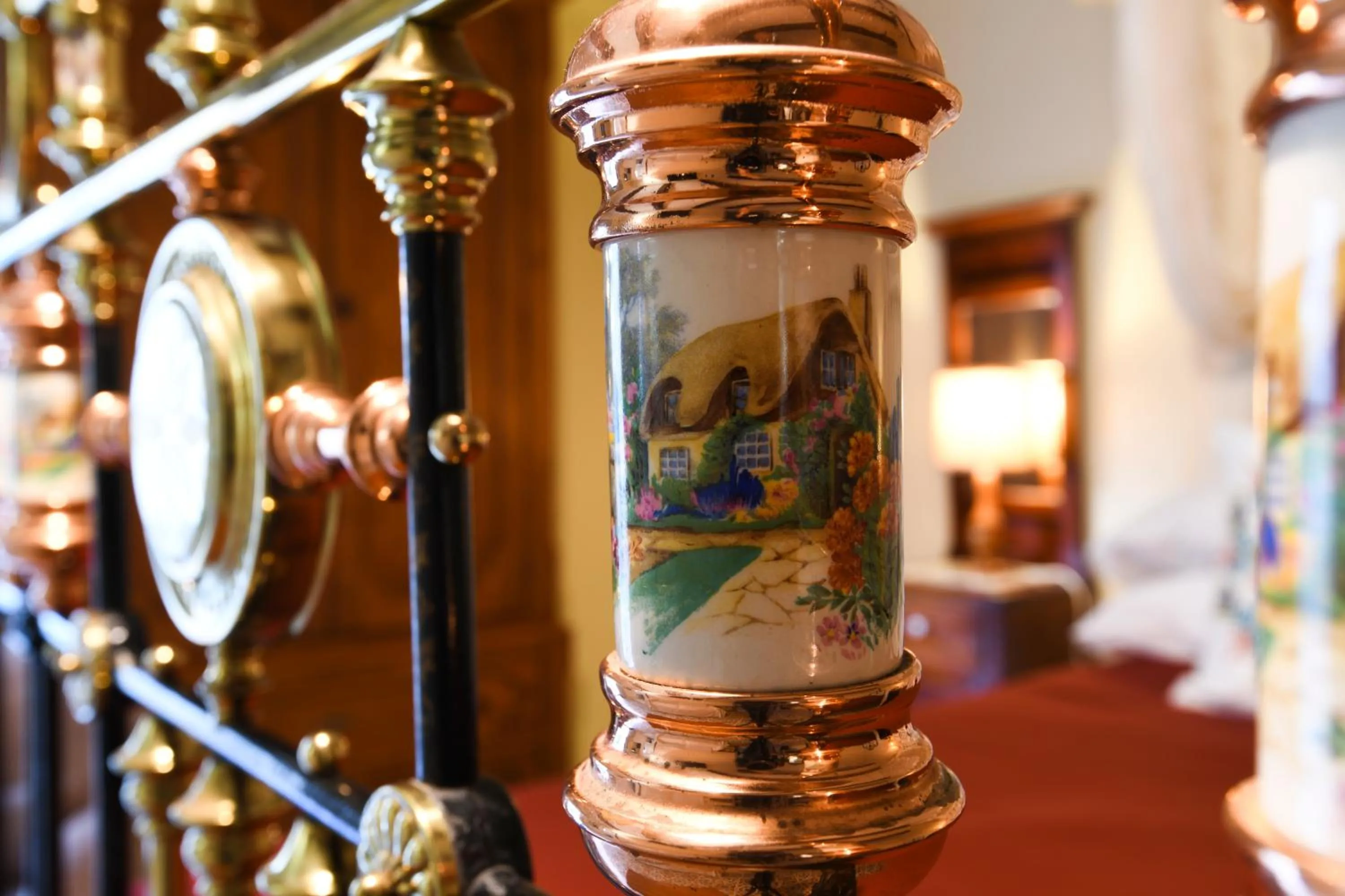 Decorative detail, Bed in Maria Giovanna Guest House