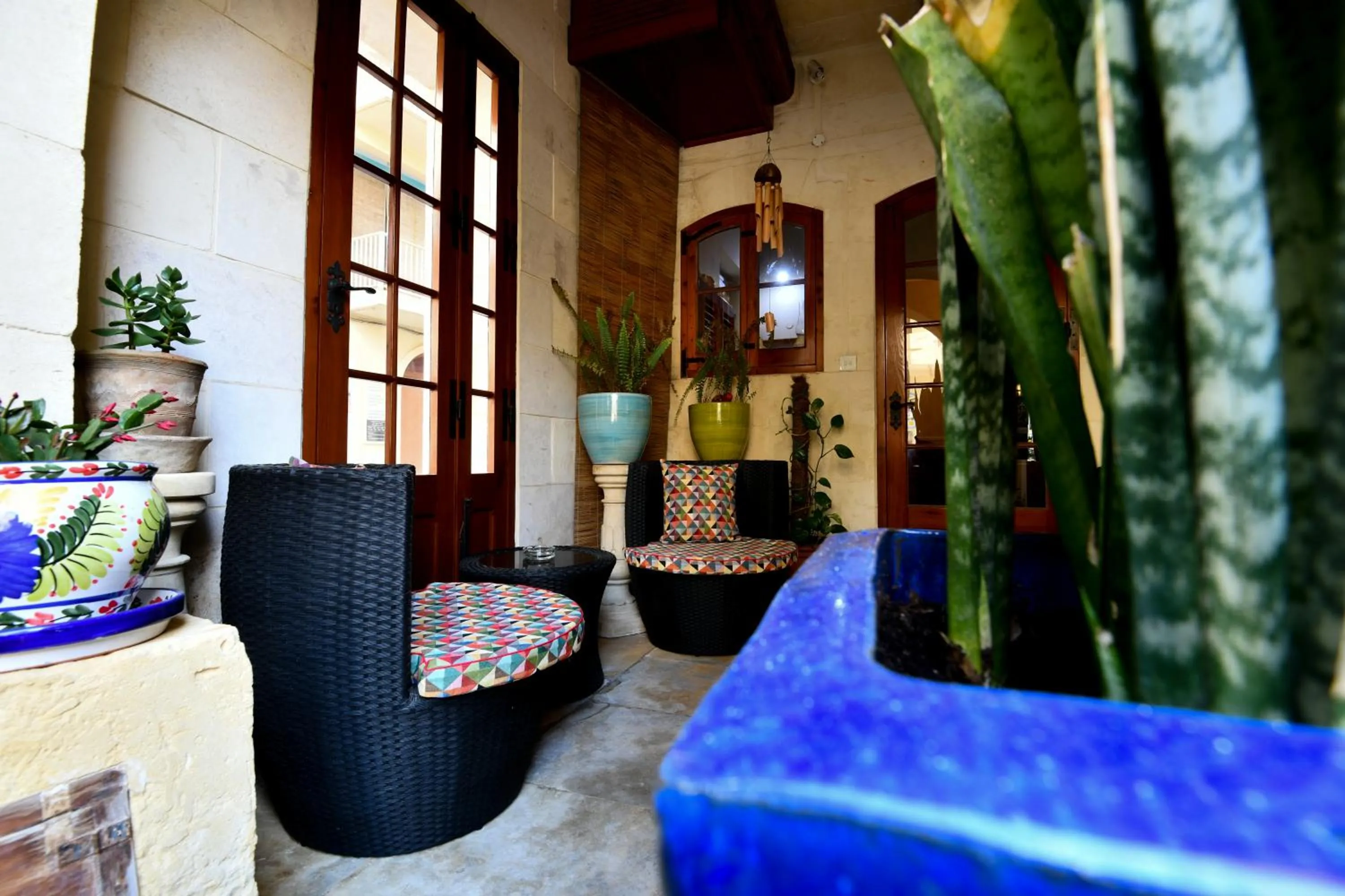 Facade/entrance in Maria Giovanna Guest House