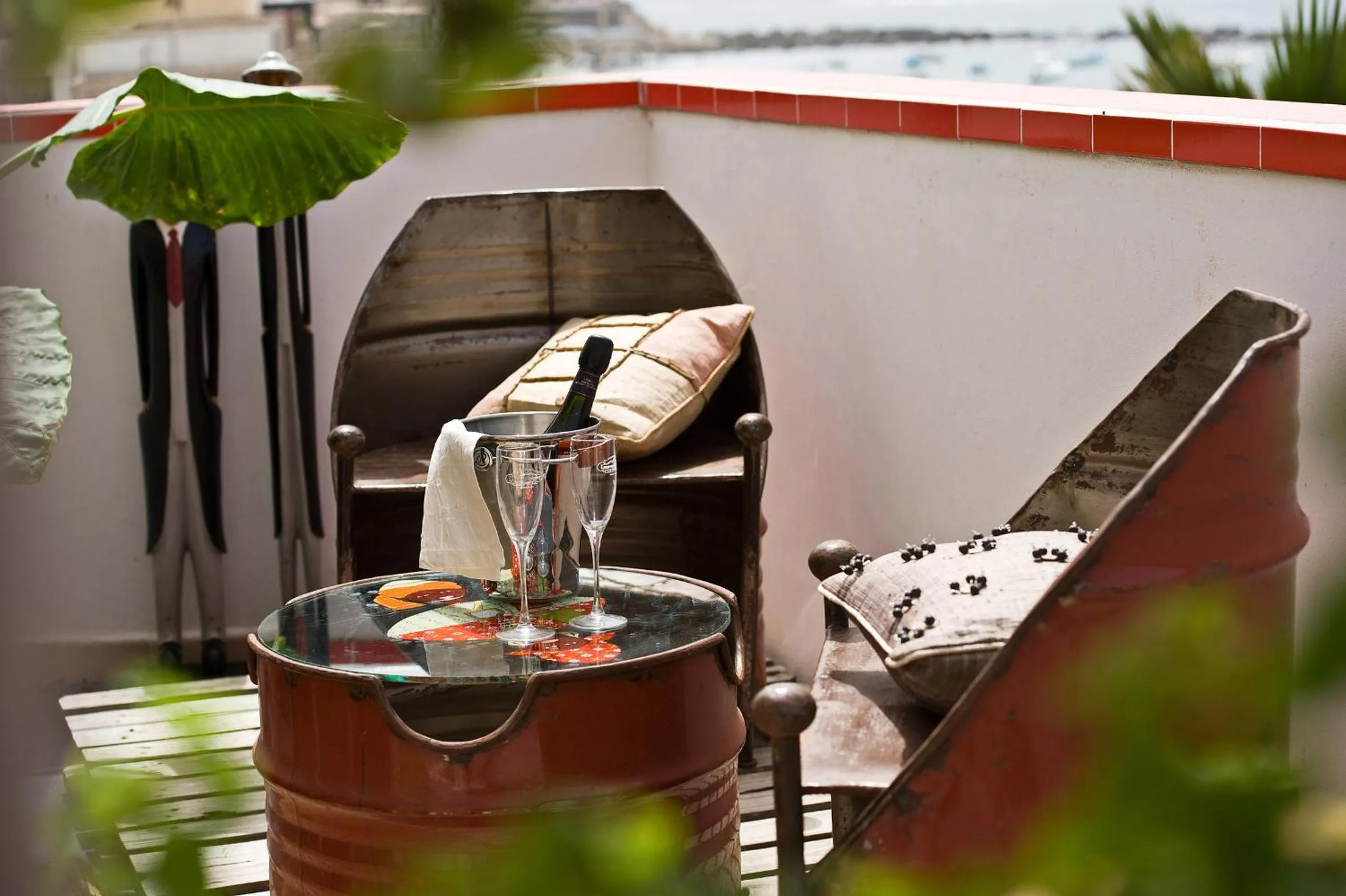 Balcony/Terrace in La Maison Abaka