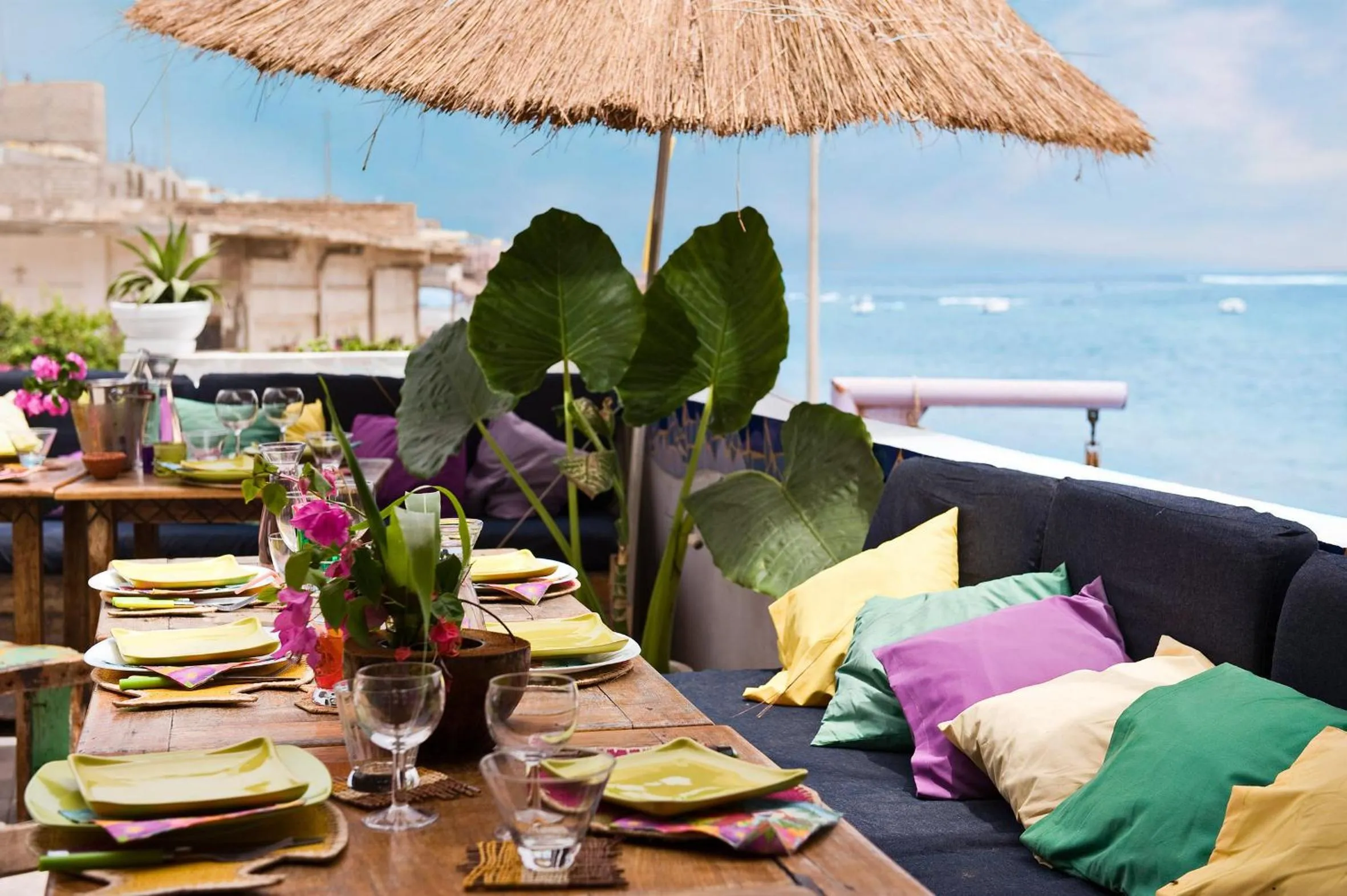 Balcony/Terrace in La Maison Abaka