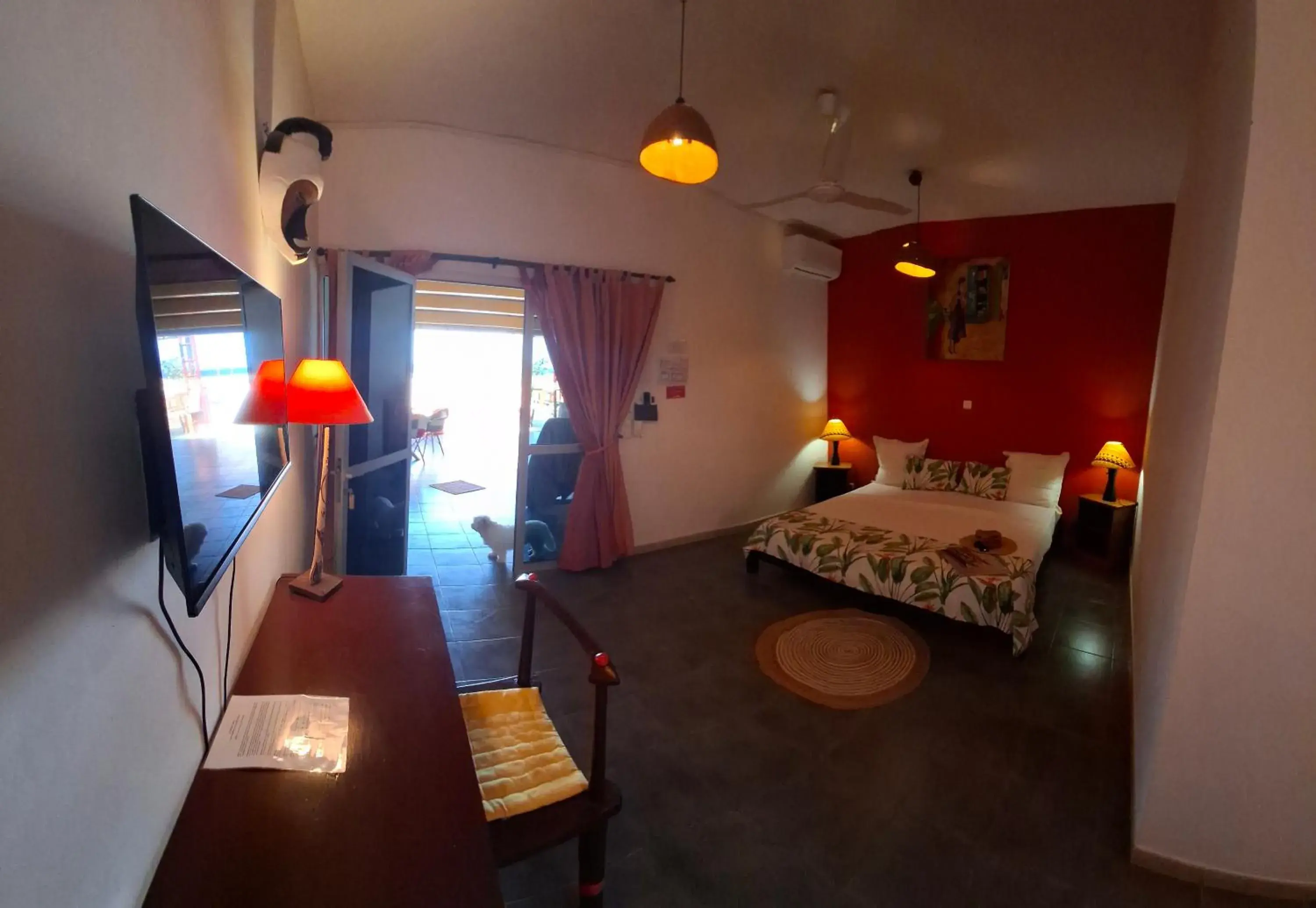 Double or Twin Room with Sea View in La Maison Abaka Double or Twin Room with Sea View in La Maison Abaka