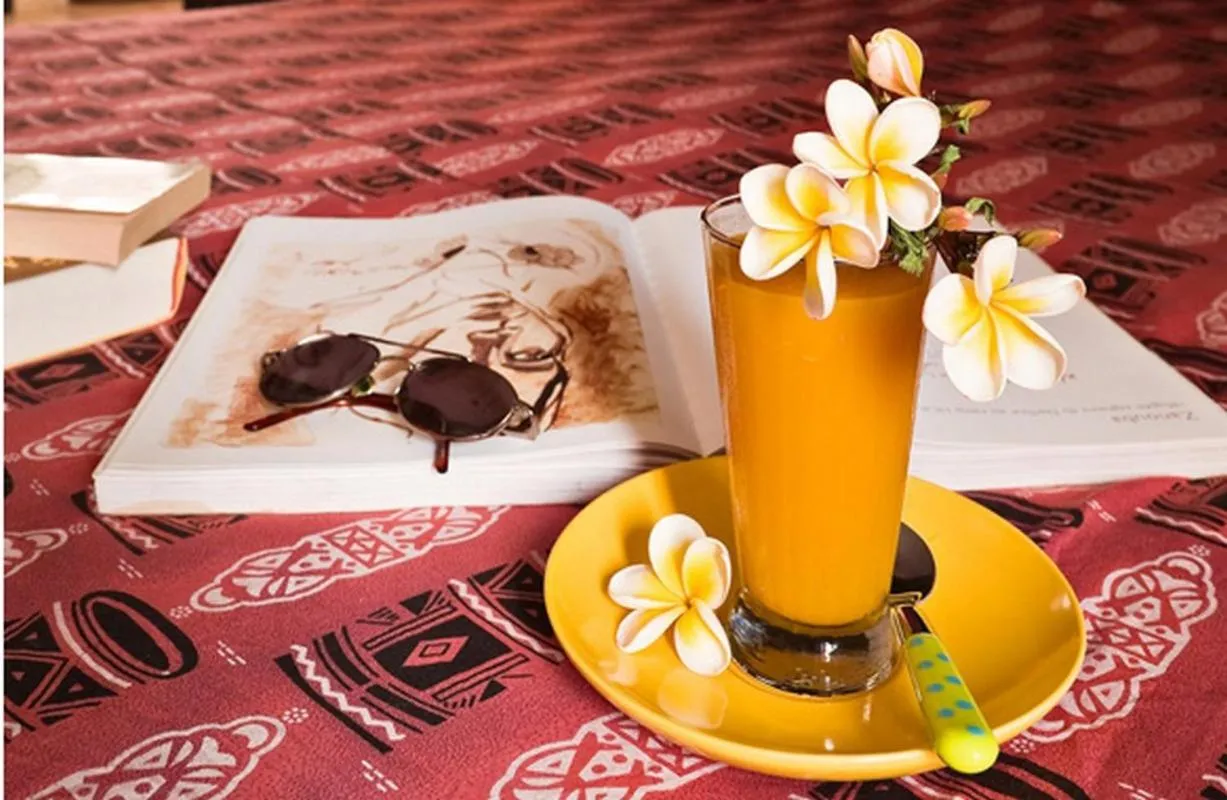 Food and drinks in La Maison Abaka