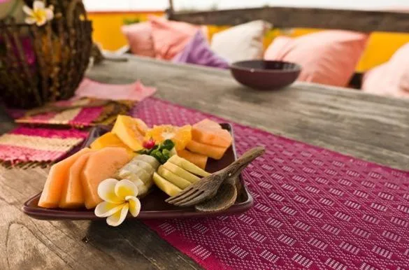 Food and drinks in La Maison Abaka