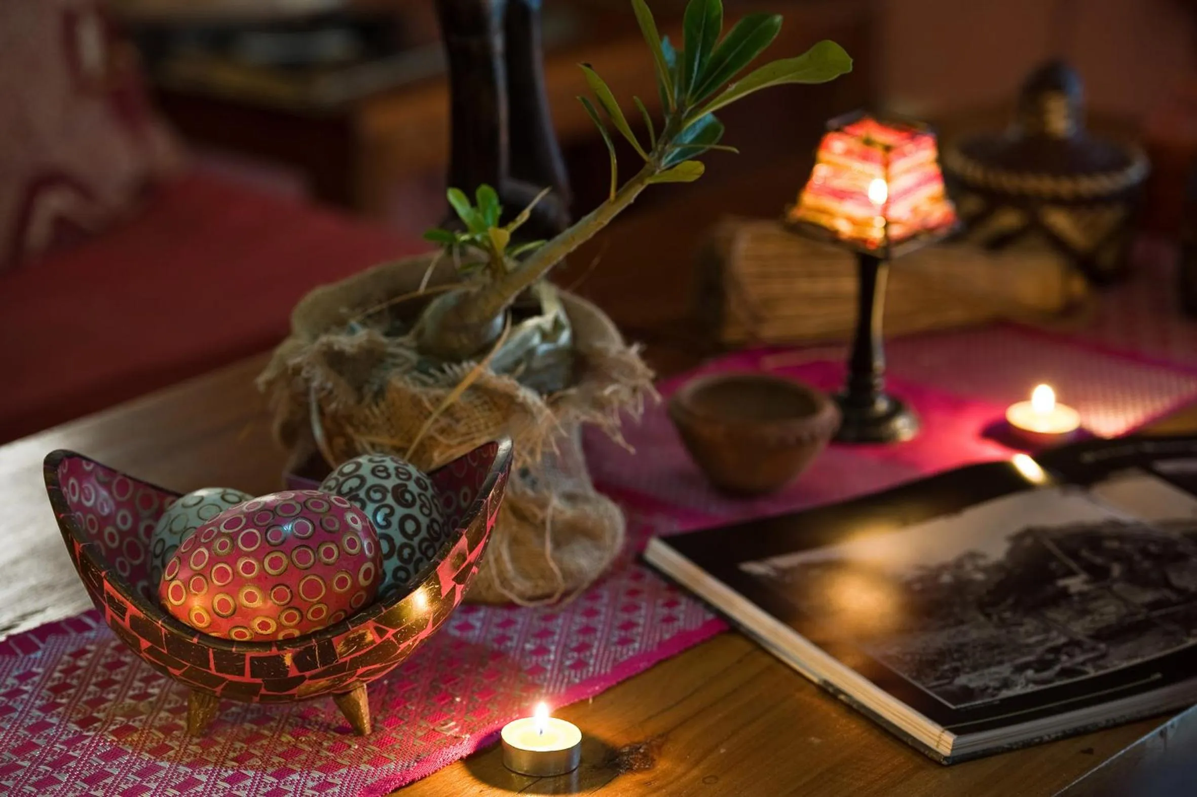 Decorative detail in La Maison Abaka