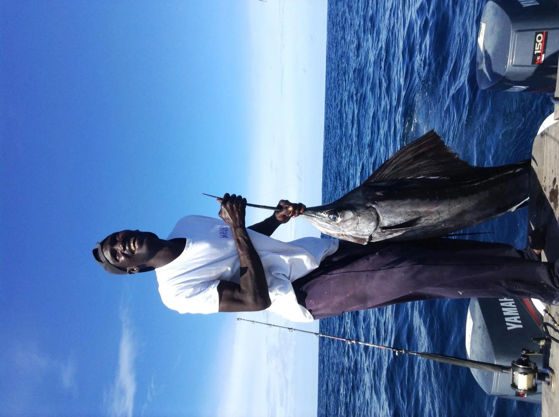 Fishing in La Maison Abaka