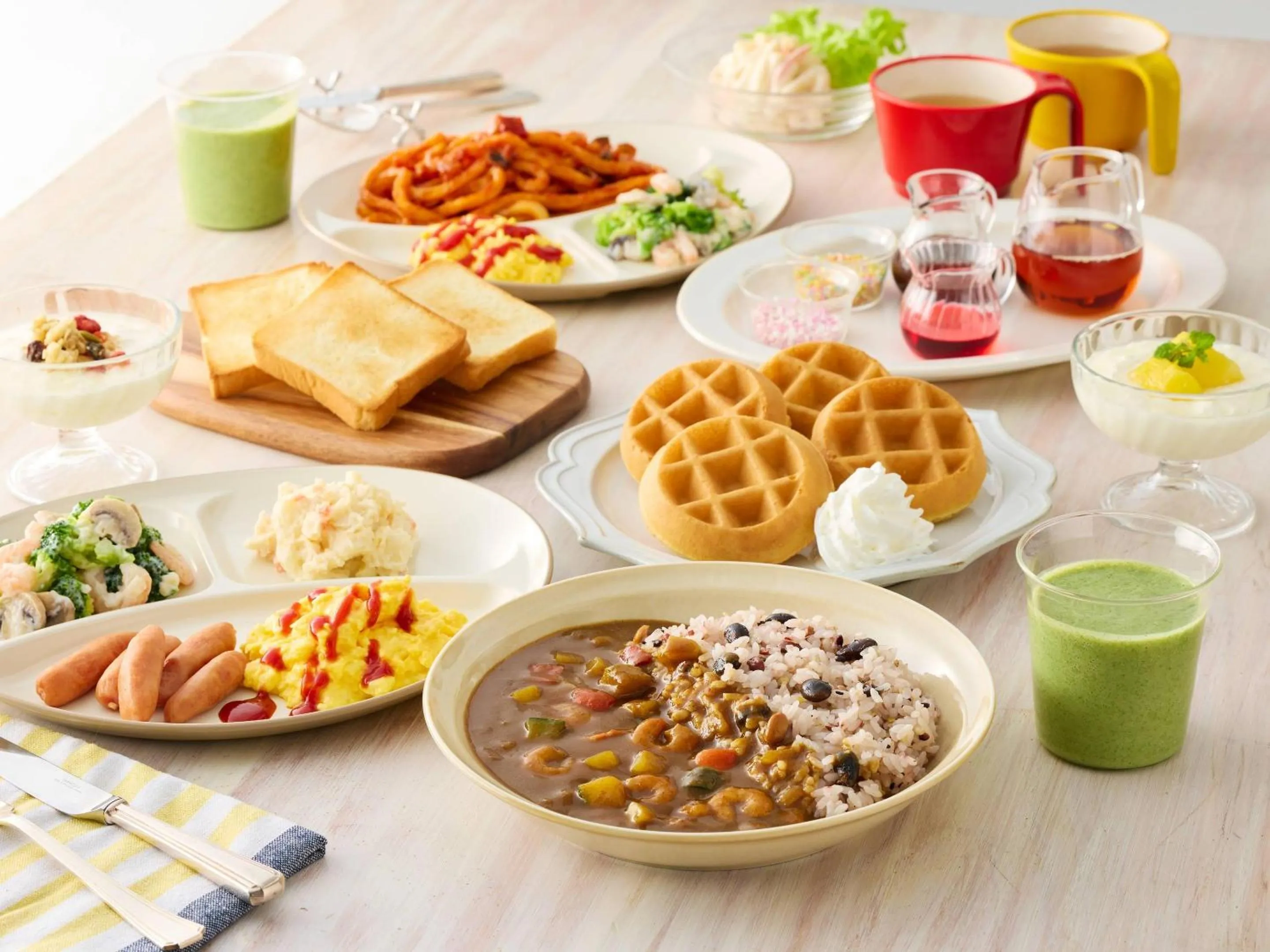 Breakfast in Comfort Inn Ichinoseki Inter