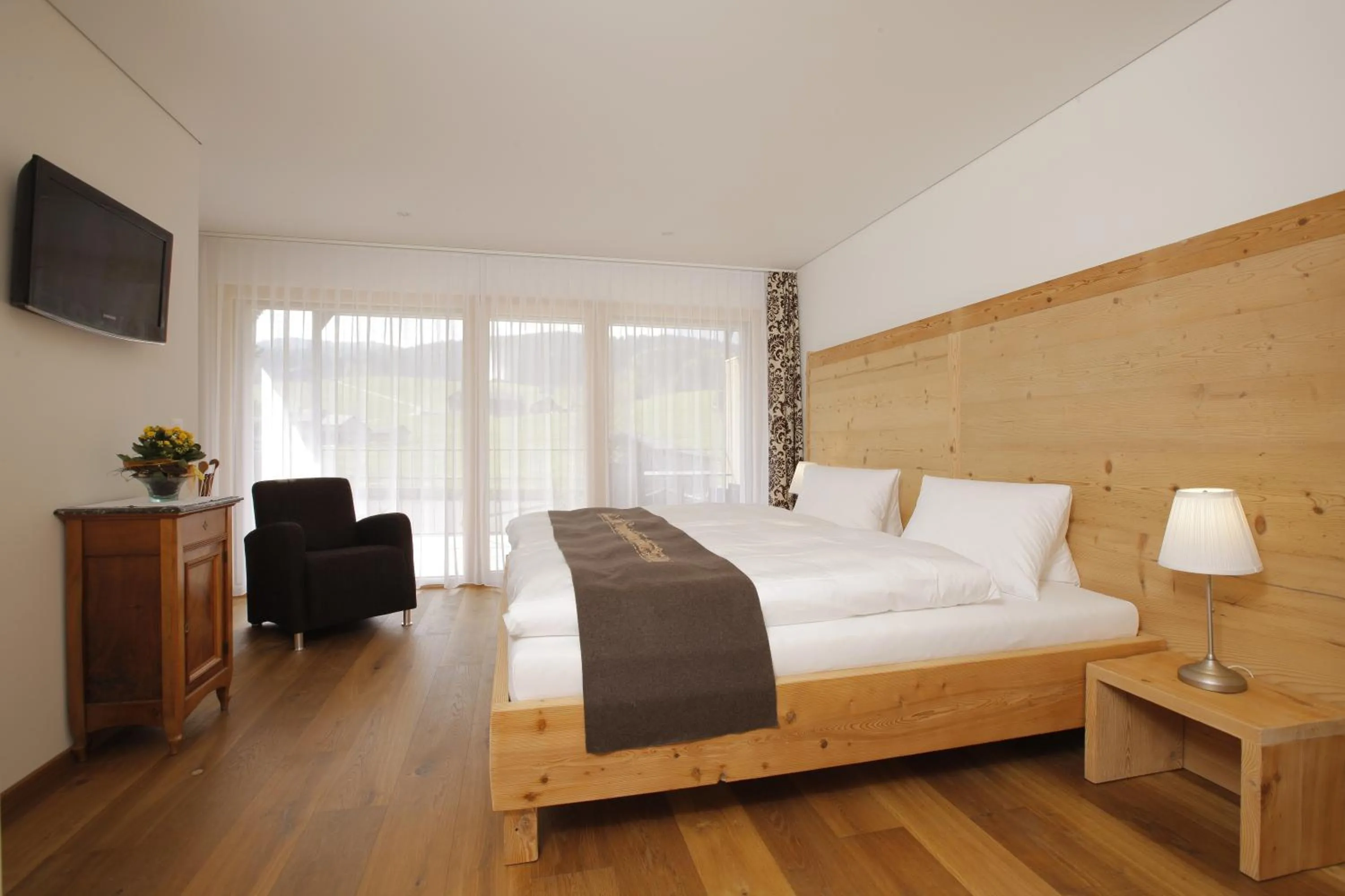 Balcony/Terrace, Bed in Bären - Das Gästehaus