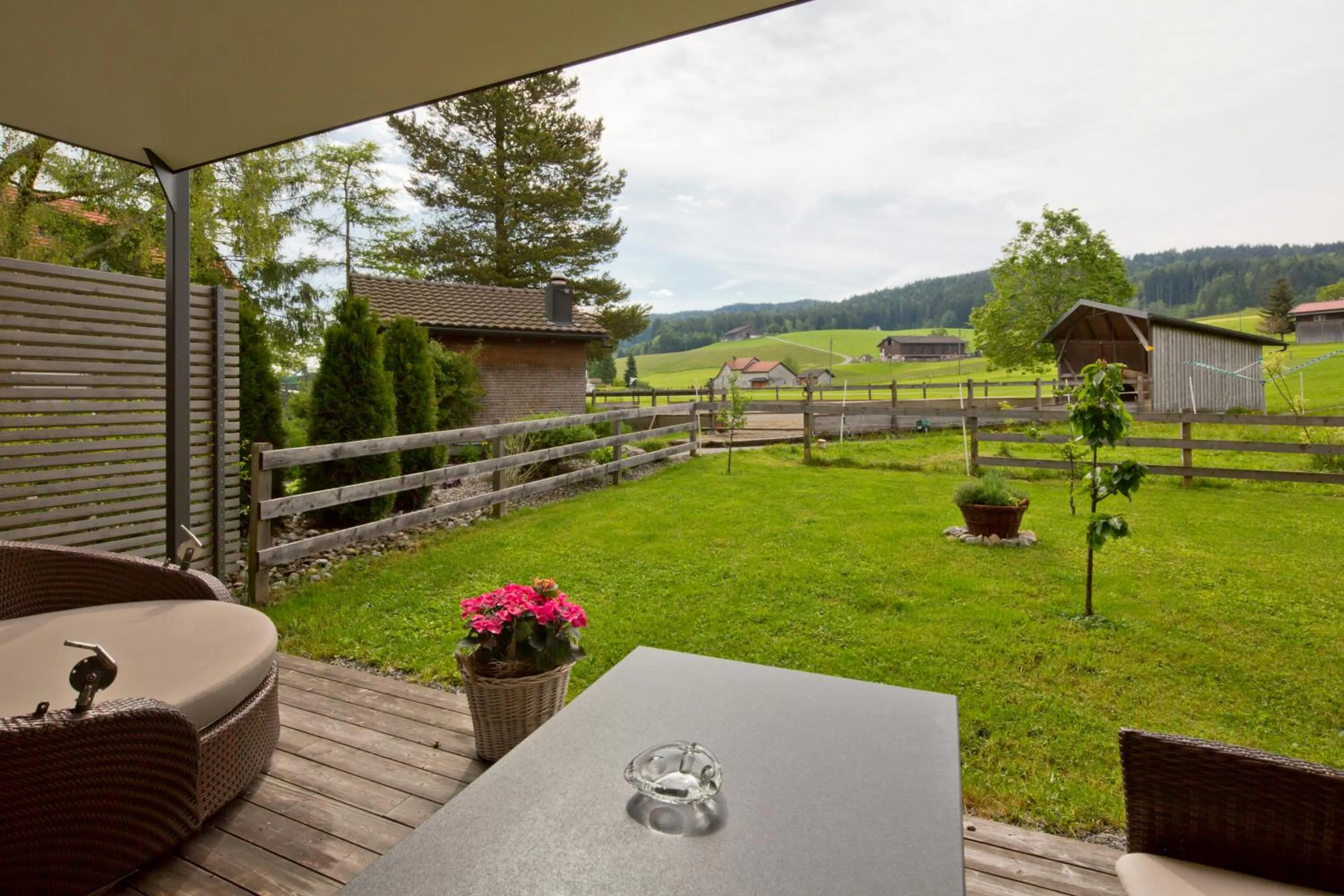 Balcony/Terrace in Bären - Das Gästehaus