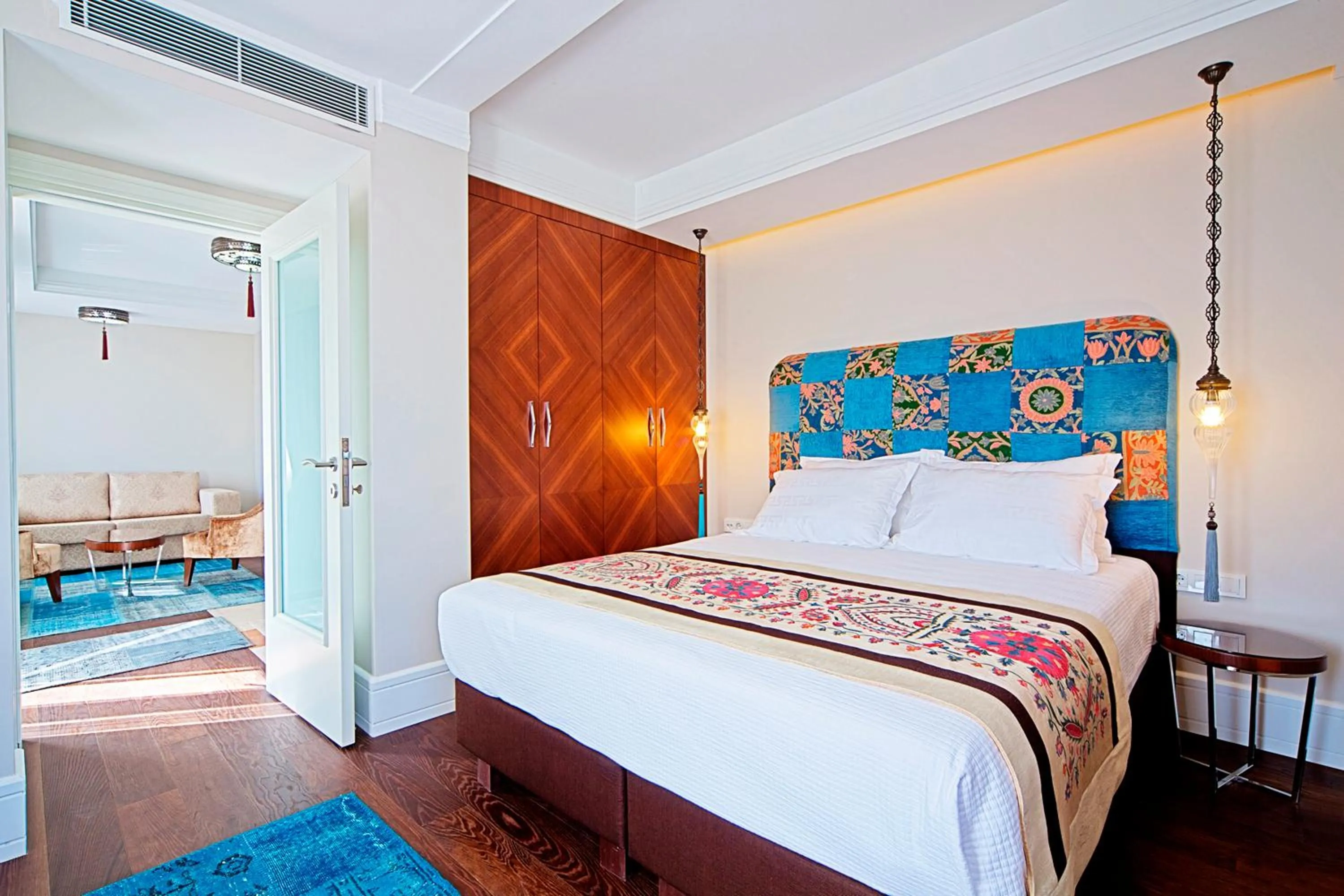 Bedroom, Bed in Azade Suites