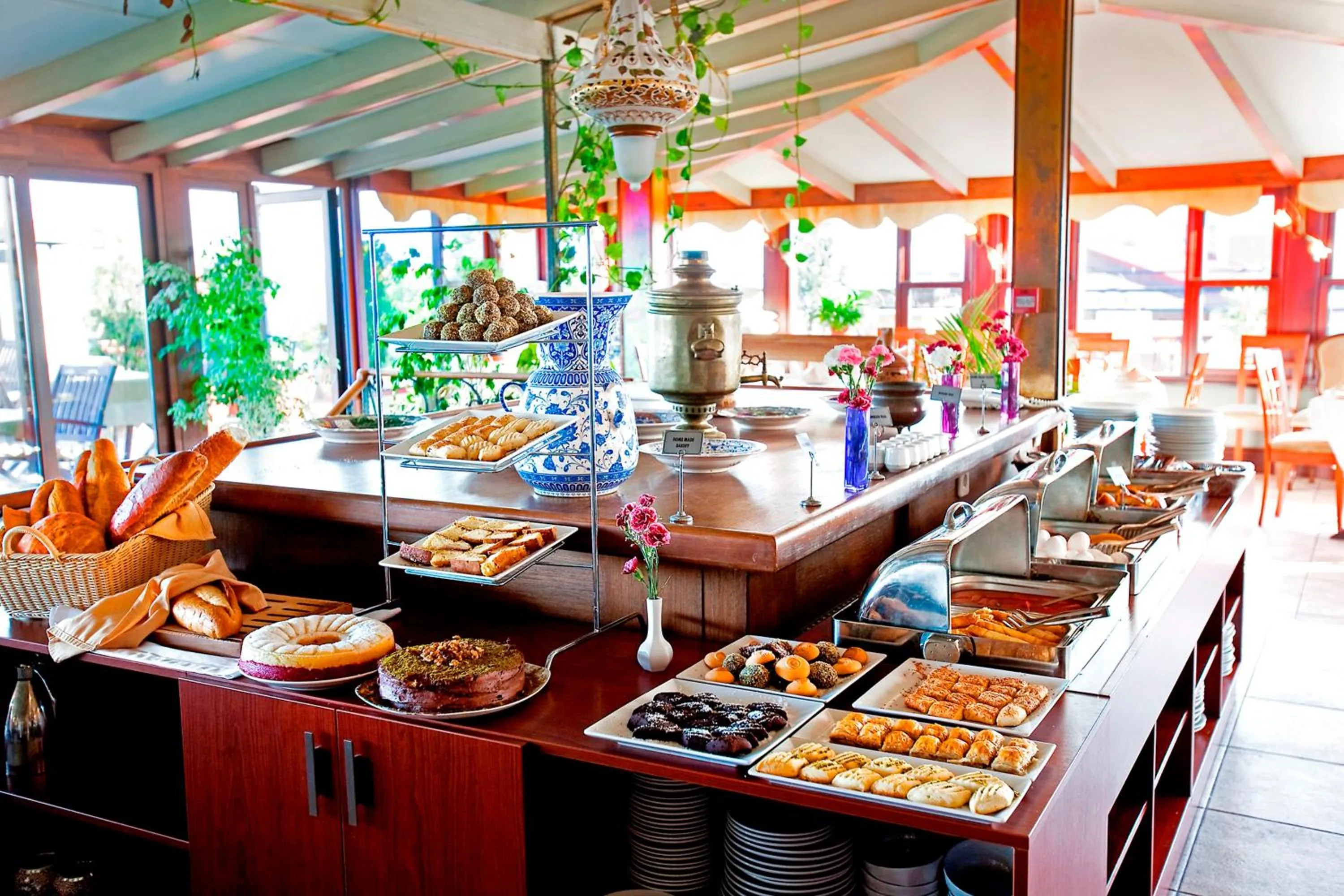Buffet breakfast in Azade Suites