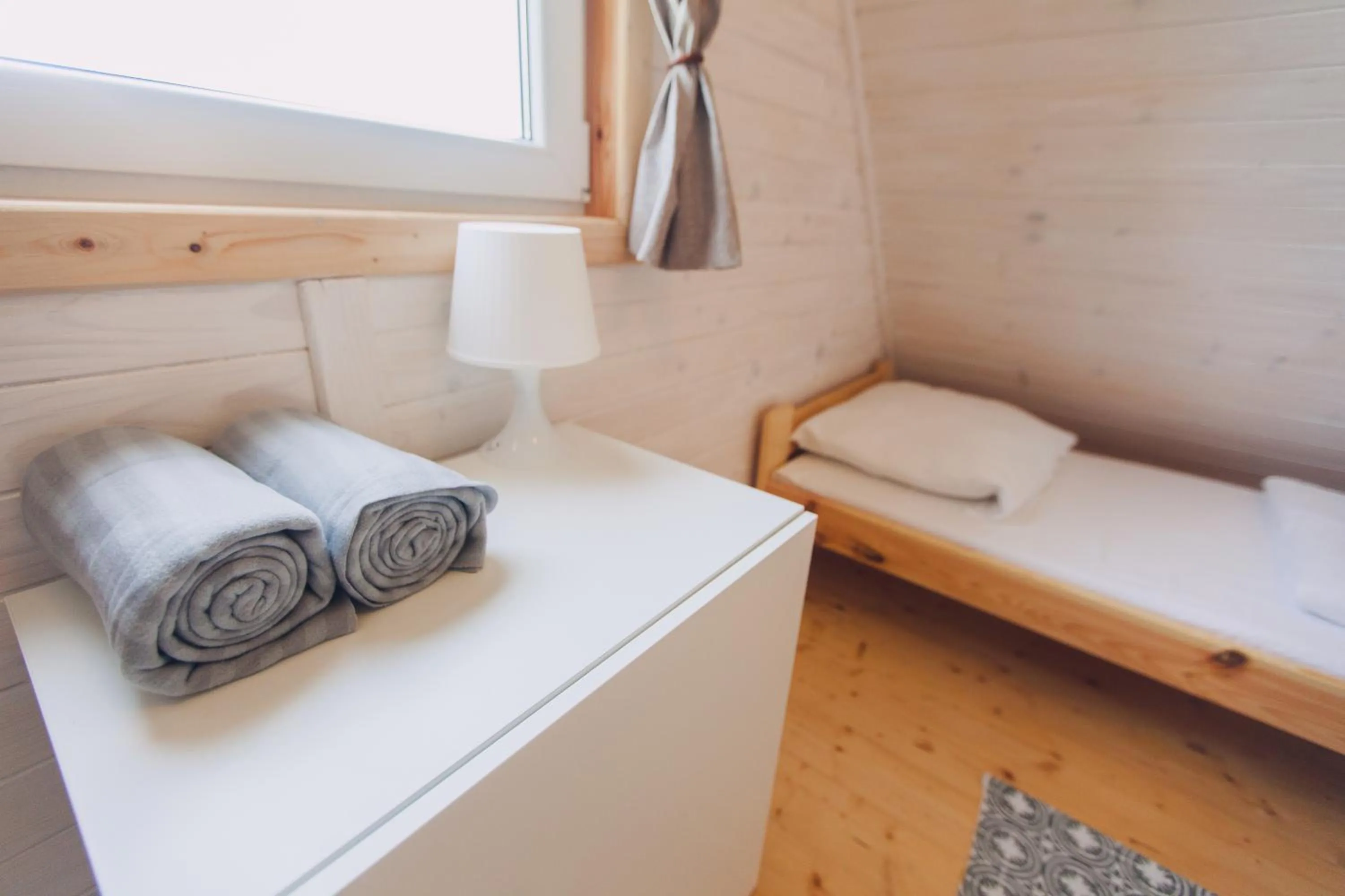 Bedroom, Bed in Domki Letniskowe Skandynawia