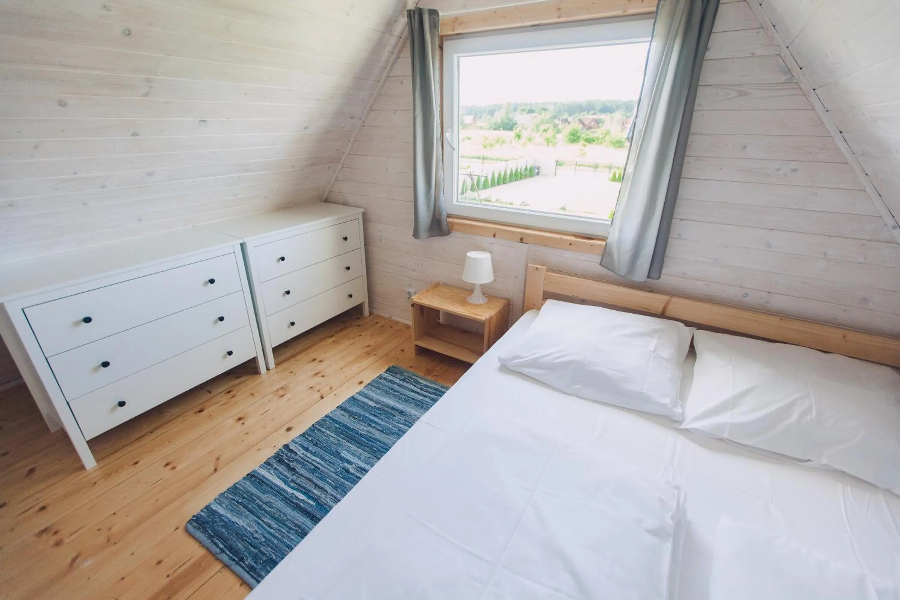 Bedroom, Bed in Domki Letniskowe Skandynawia