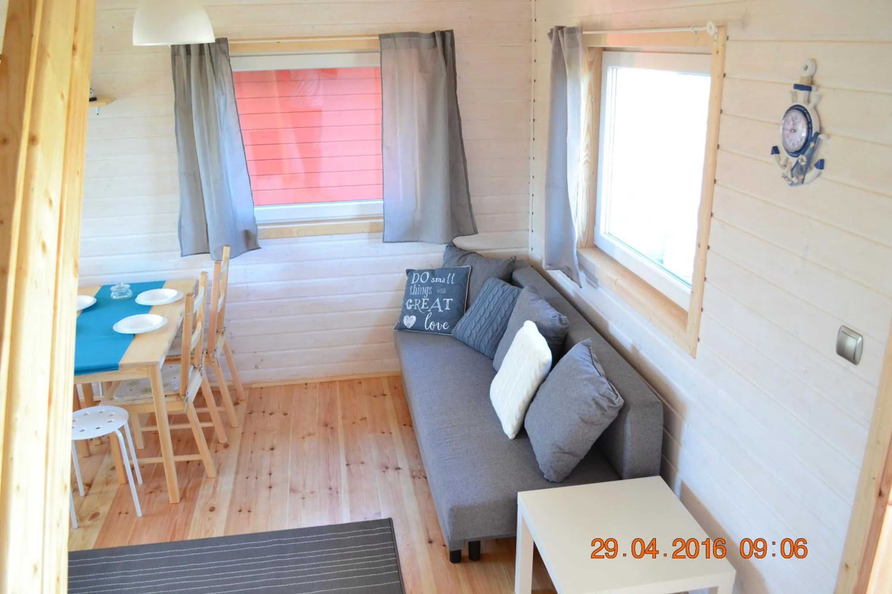 Living room, Bed in Domki Letniskowe Skandynawia