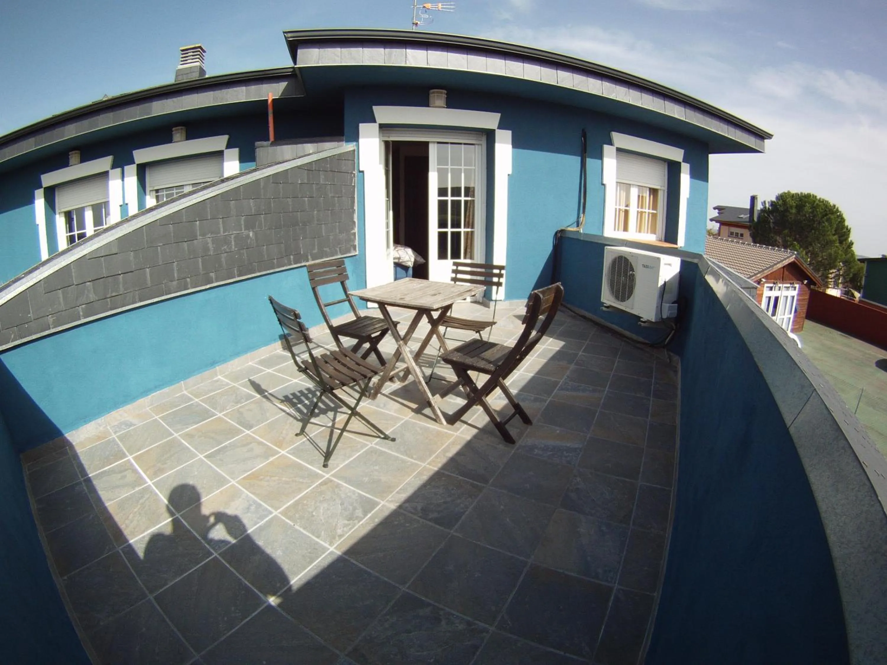 Balcony/Terrace in Hotel Rural La Pedriza Original