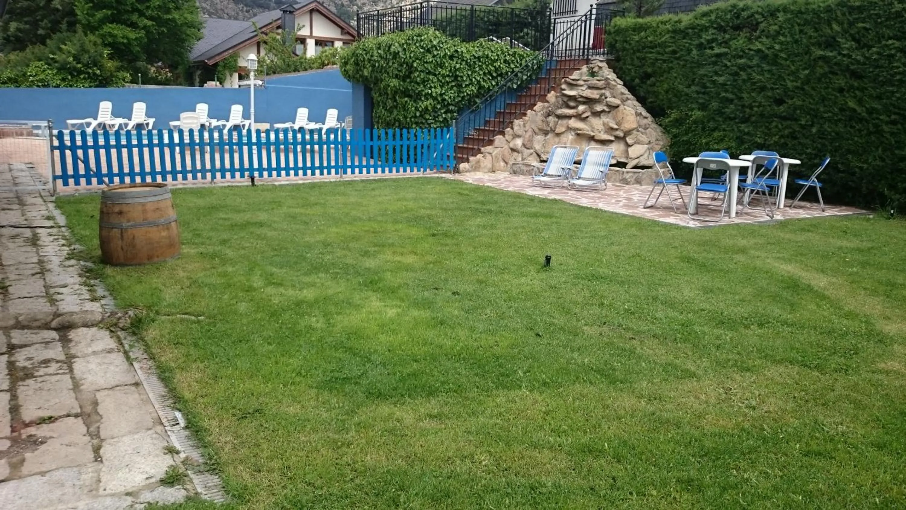 Garden in Hotel Rural La Pedriza Original