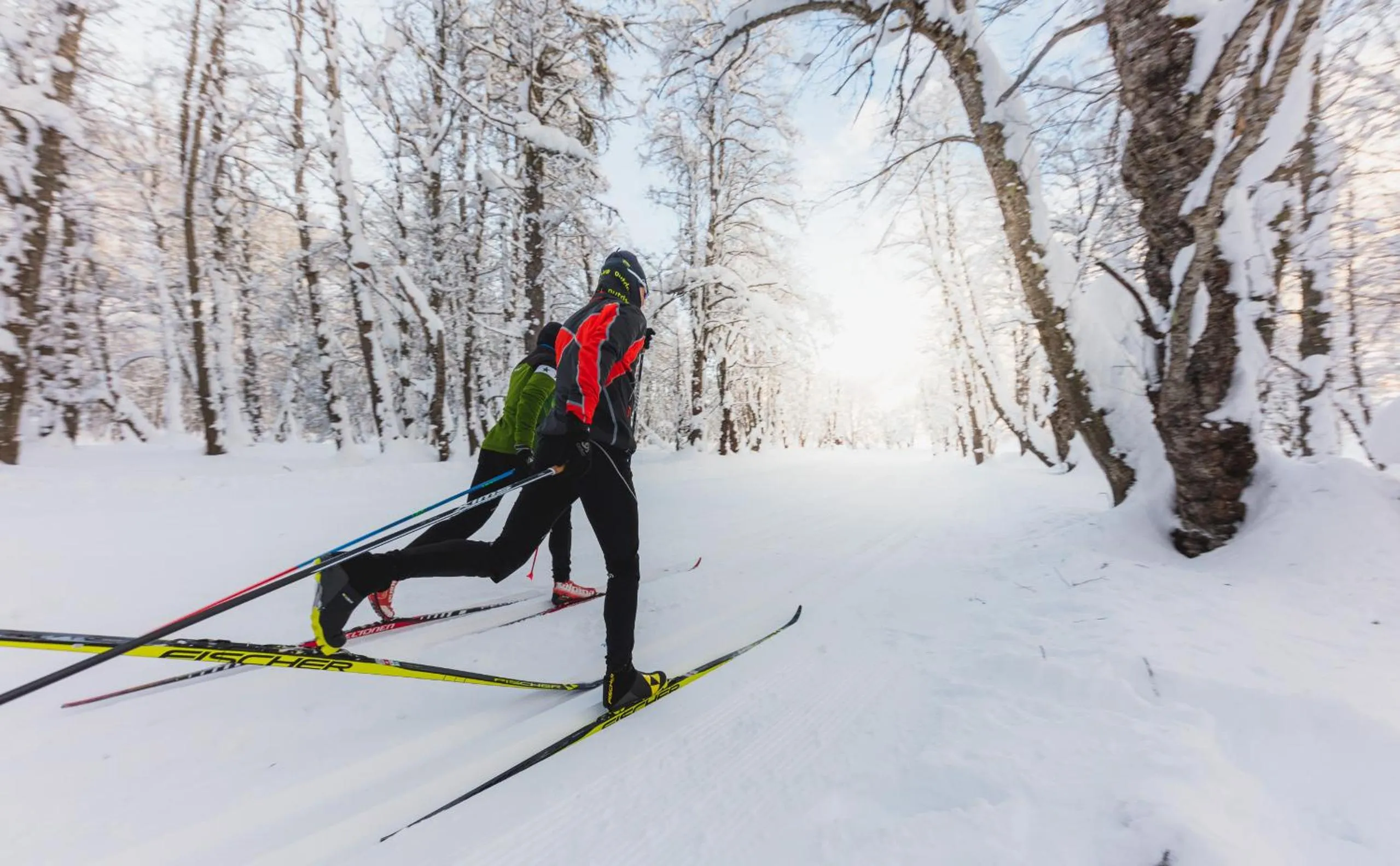 Skiing in Hotel Walser