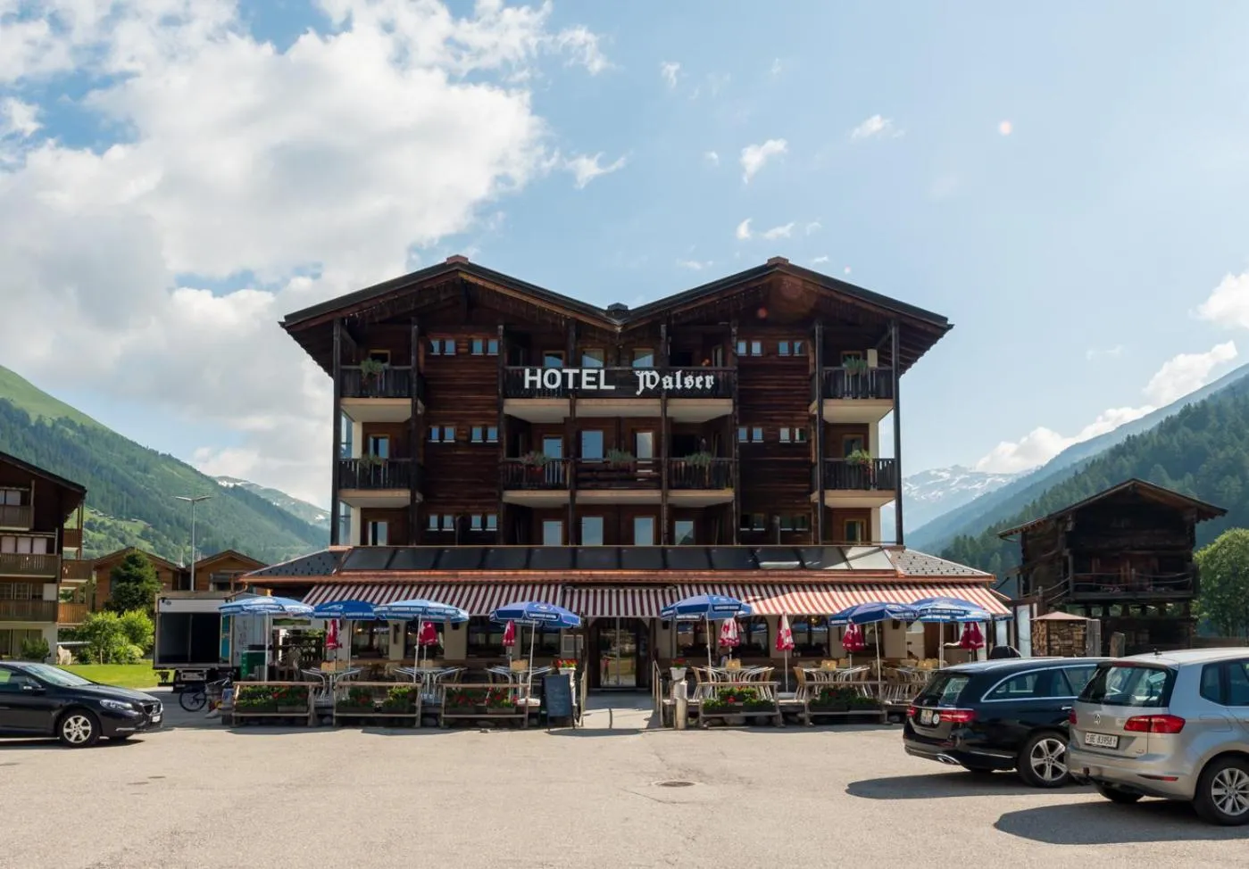 Property building in Hotel Walser