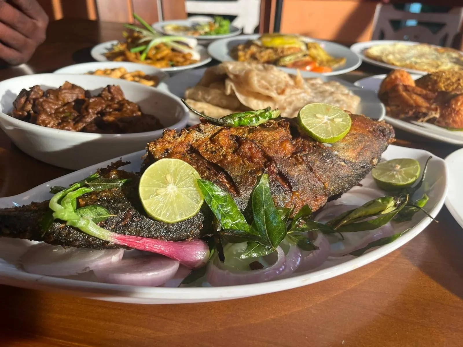 Restaurant/places to eat in Thisha Hotel & Restaurant