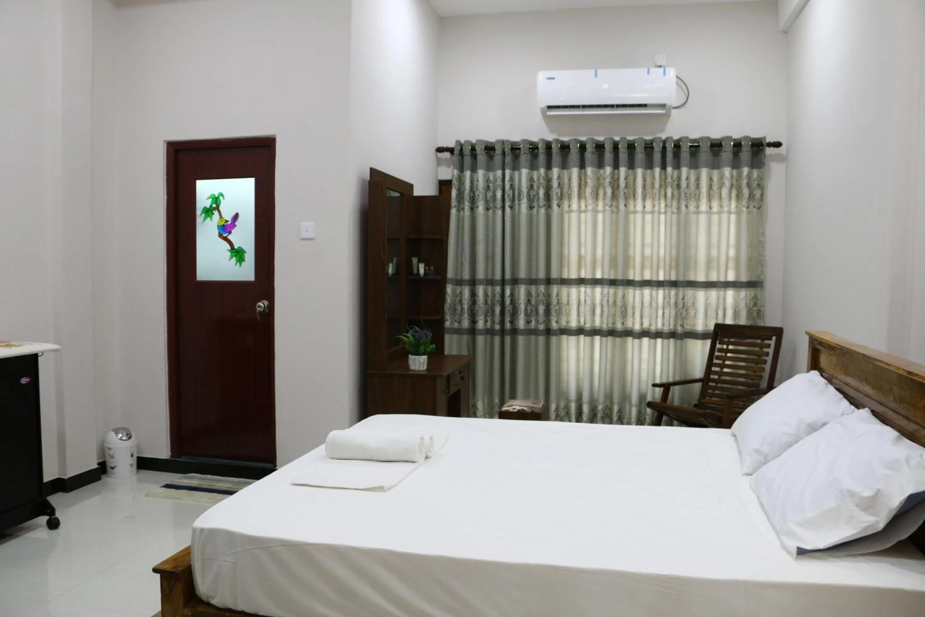 Photo of the whole room, Bed in Thisha Hotel & Restaurant