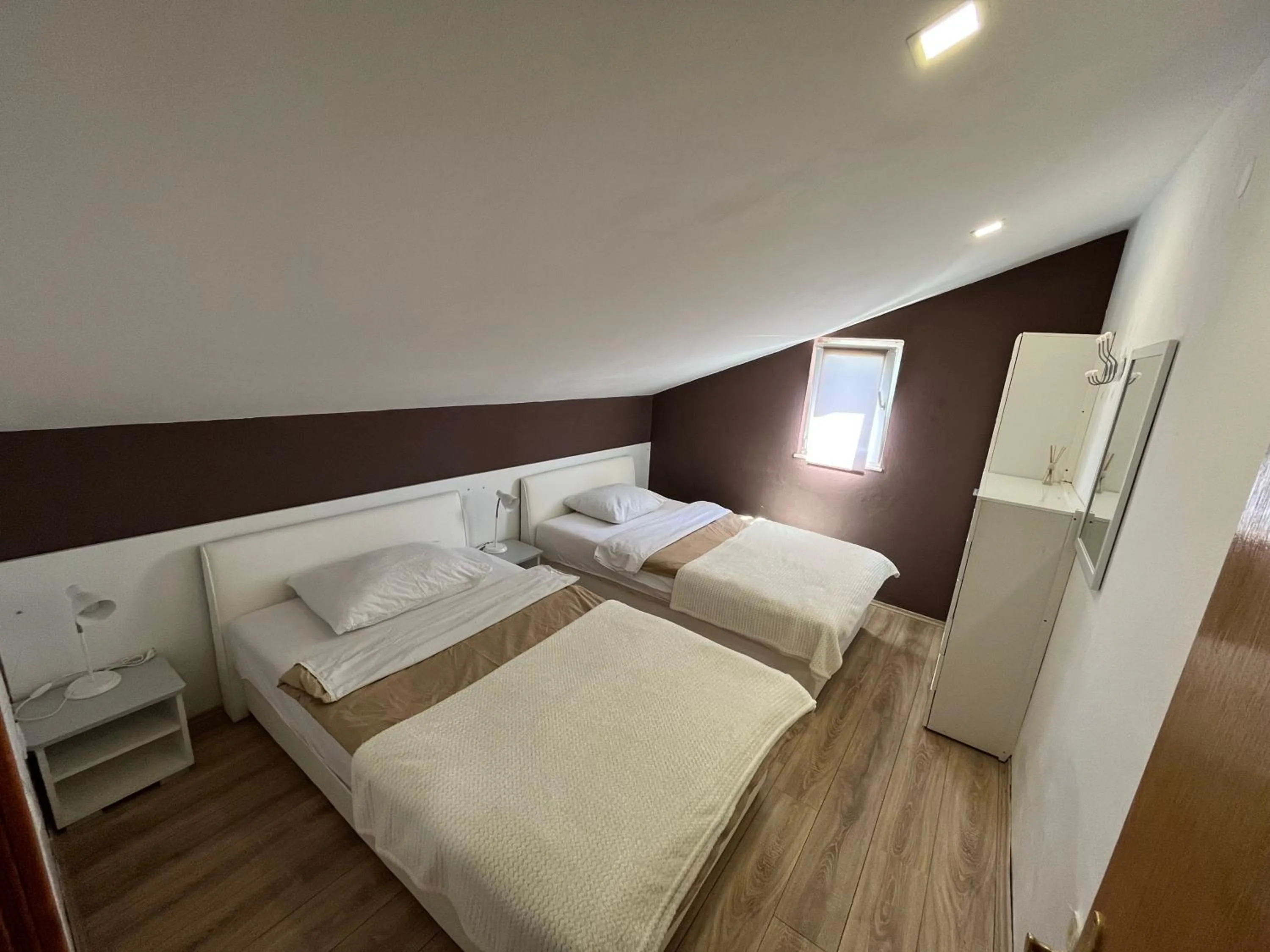 Bed in Apartments Mira