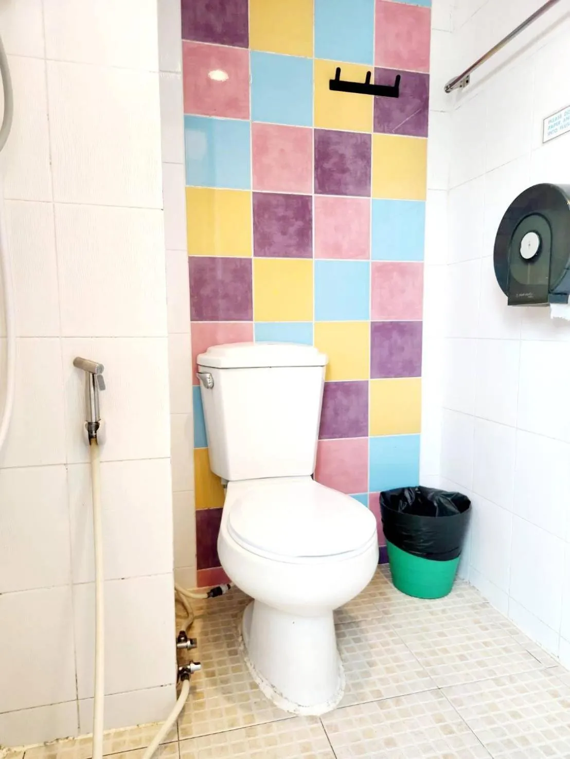 Toilet in Happio Near Chabad House