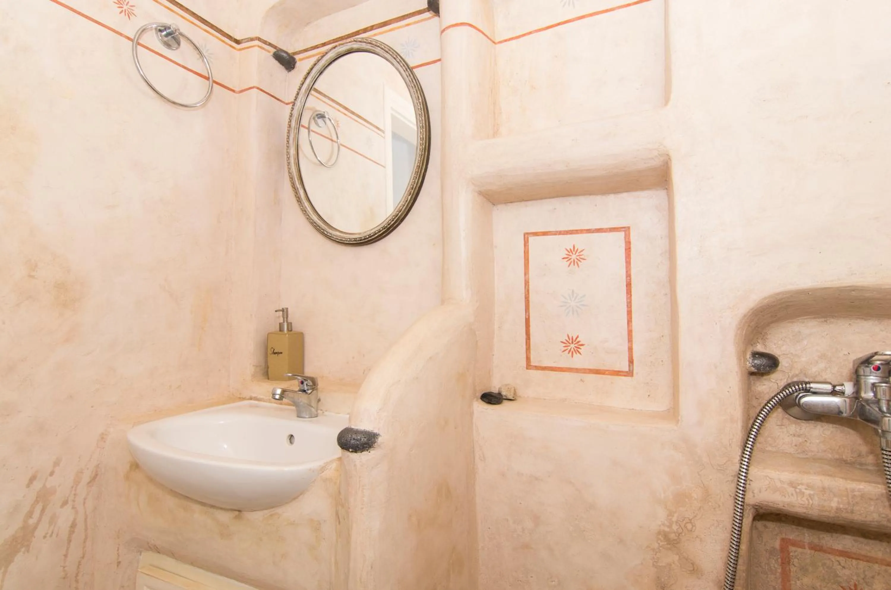 Bathroom in Timedrops Santorini Villas