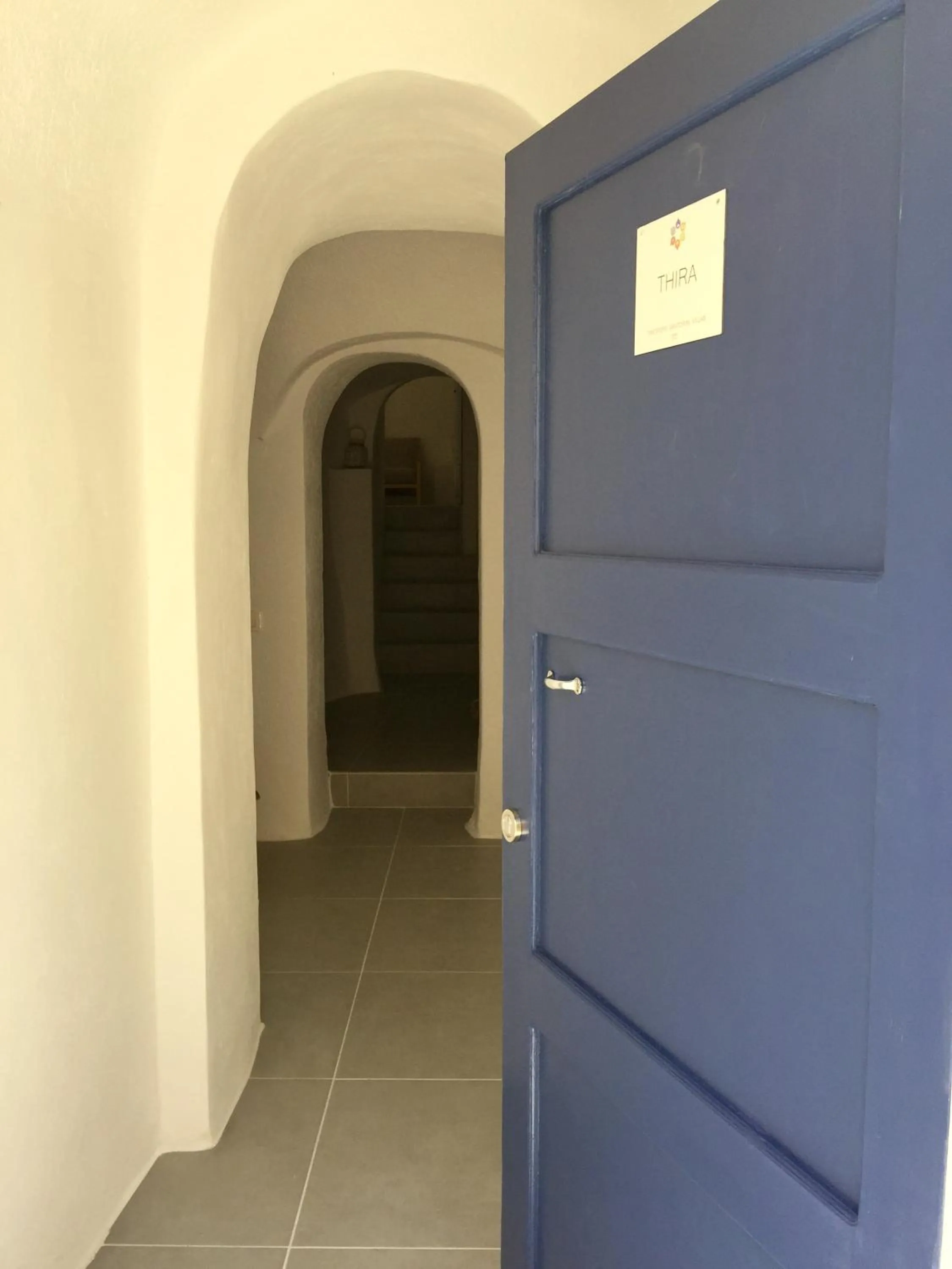 Decorative detail in Timedrops Santorini Villas