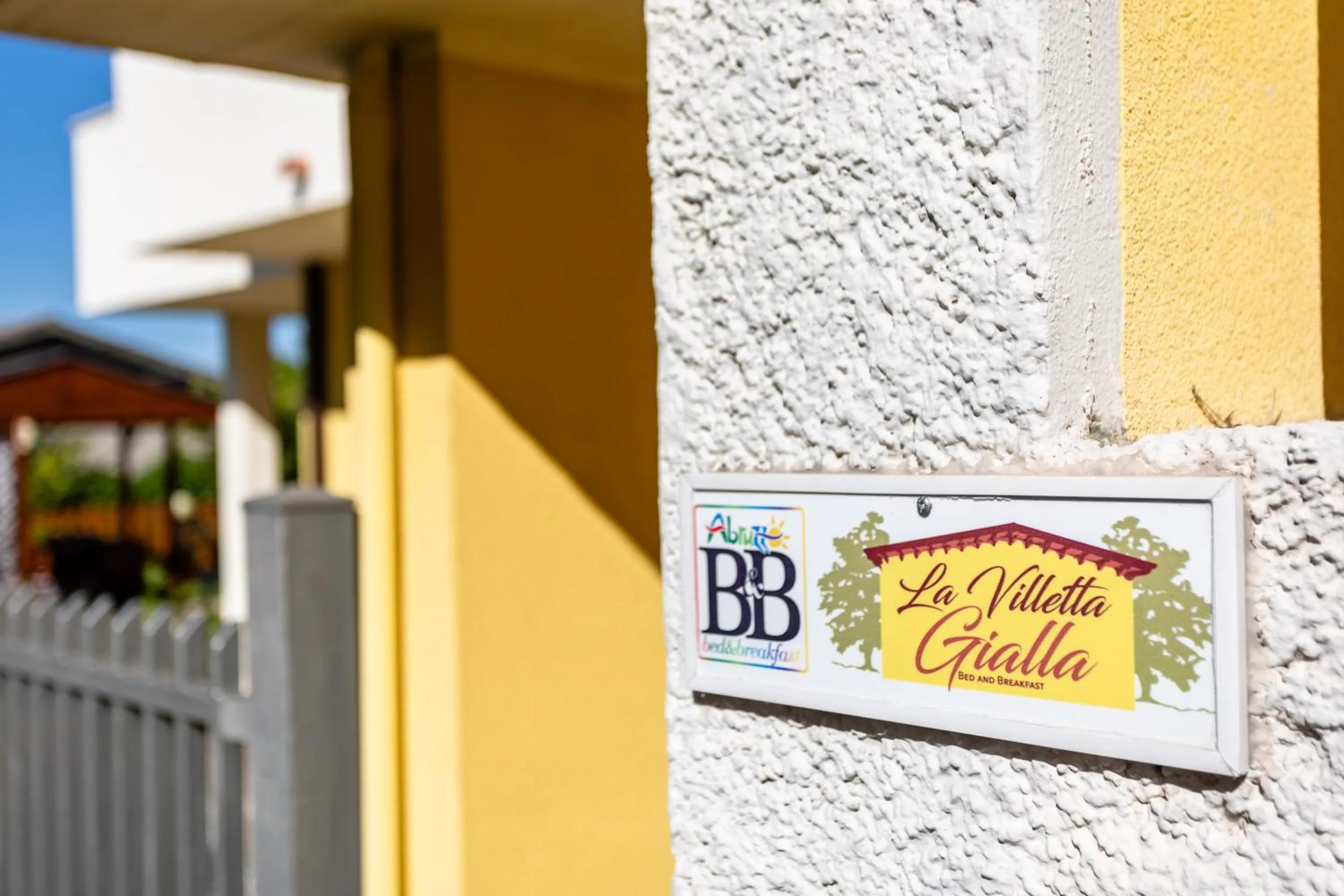 Property building in B&B La villetta gialla