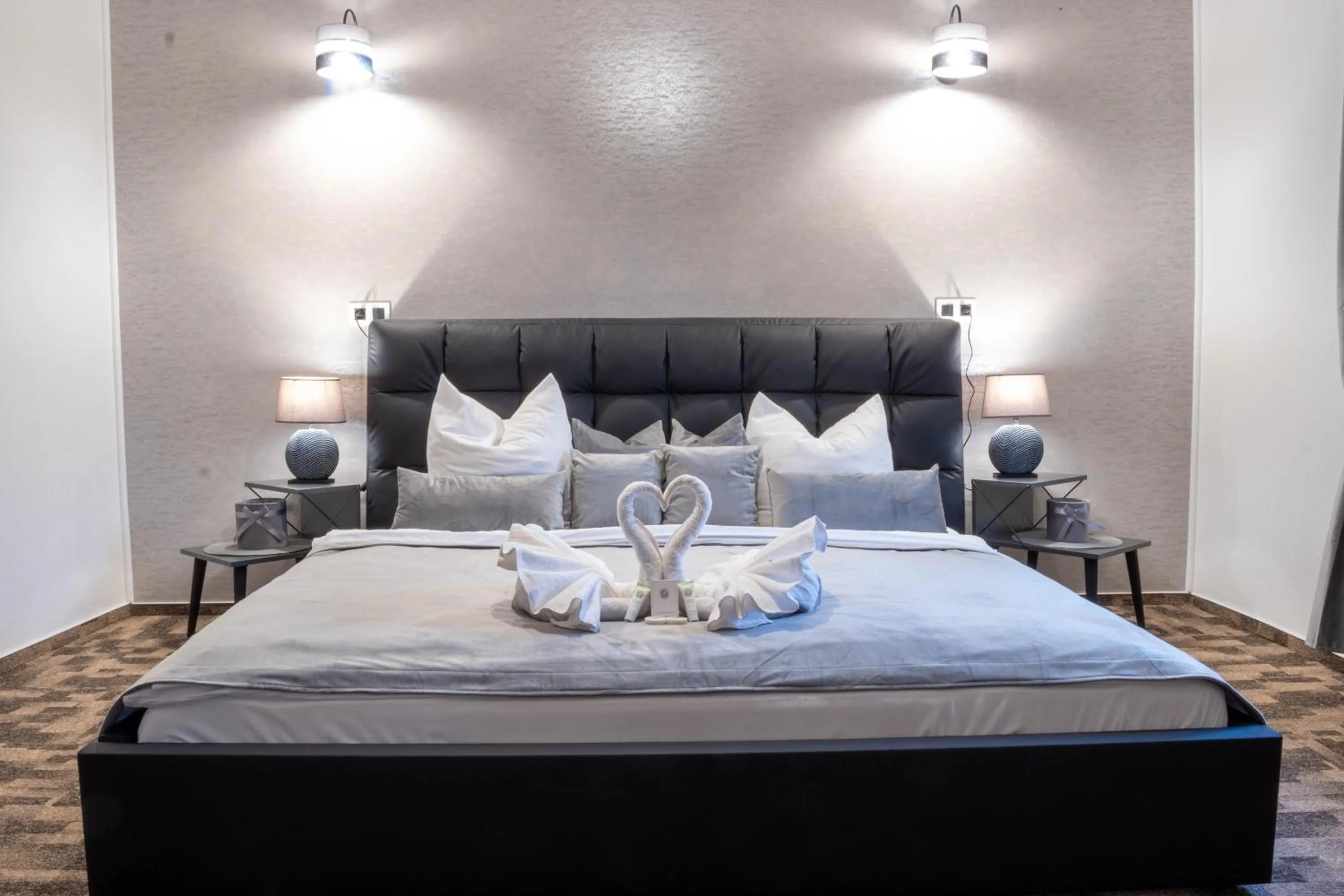 Bed in Wellness Hotel Beethoven