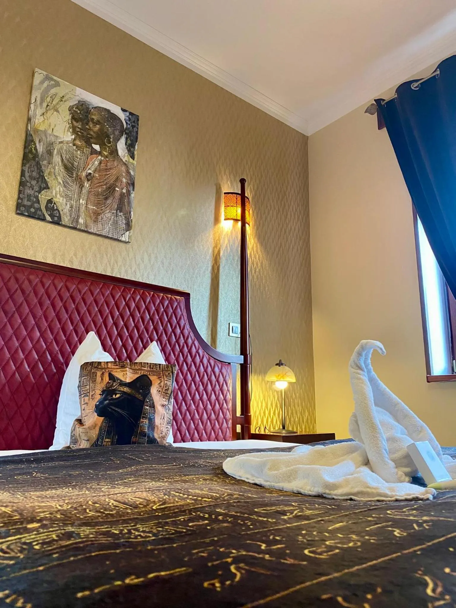 Bed in Wellness Hotel Beethoven