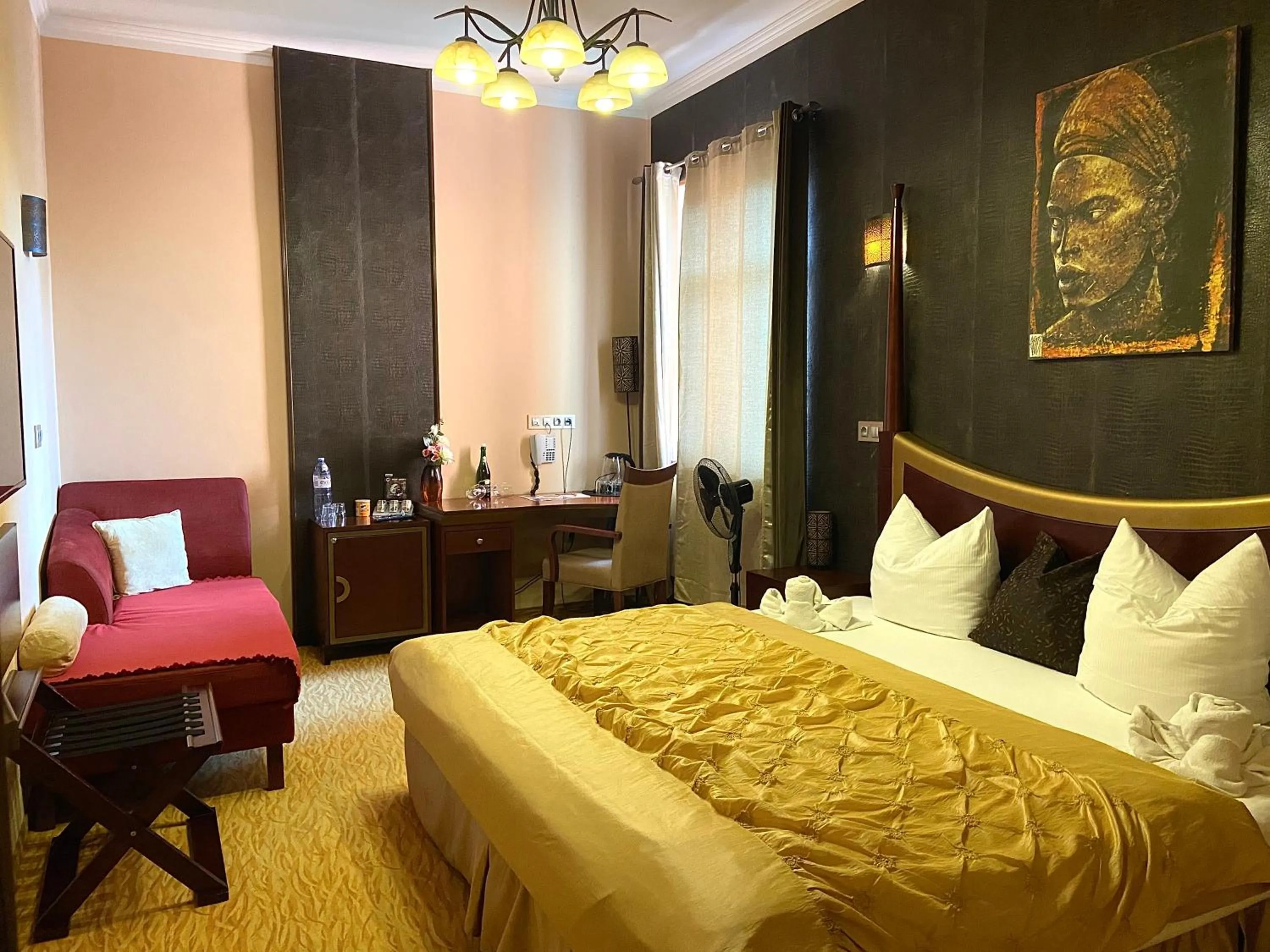 Bed in Wellness Hotel Beethoven