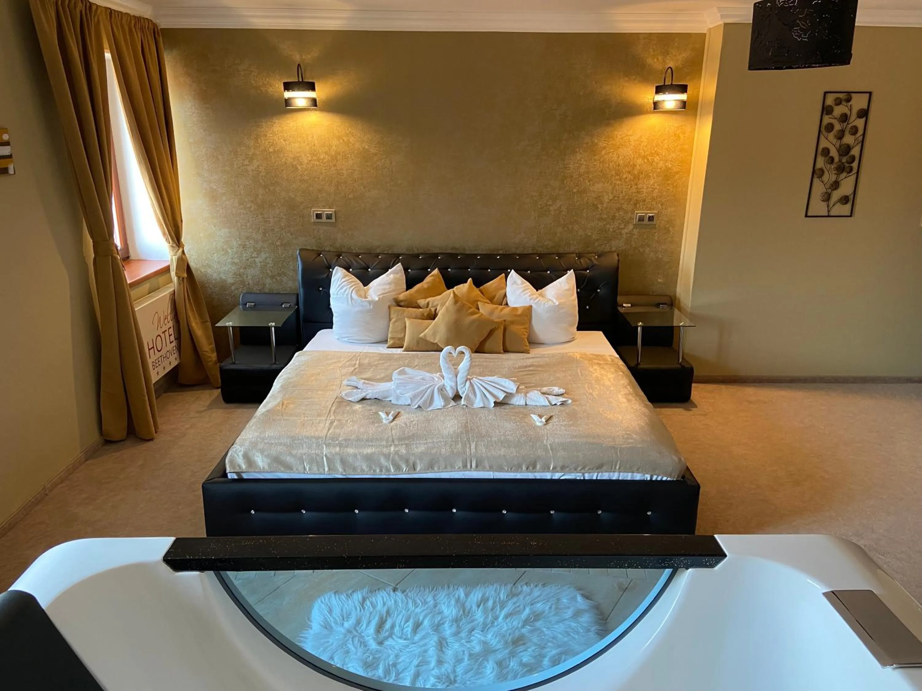 Bedroom, Bed in Wellness Hotel Beethoven