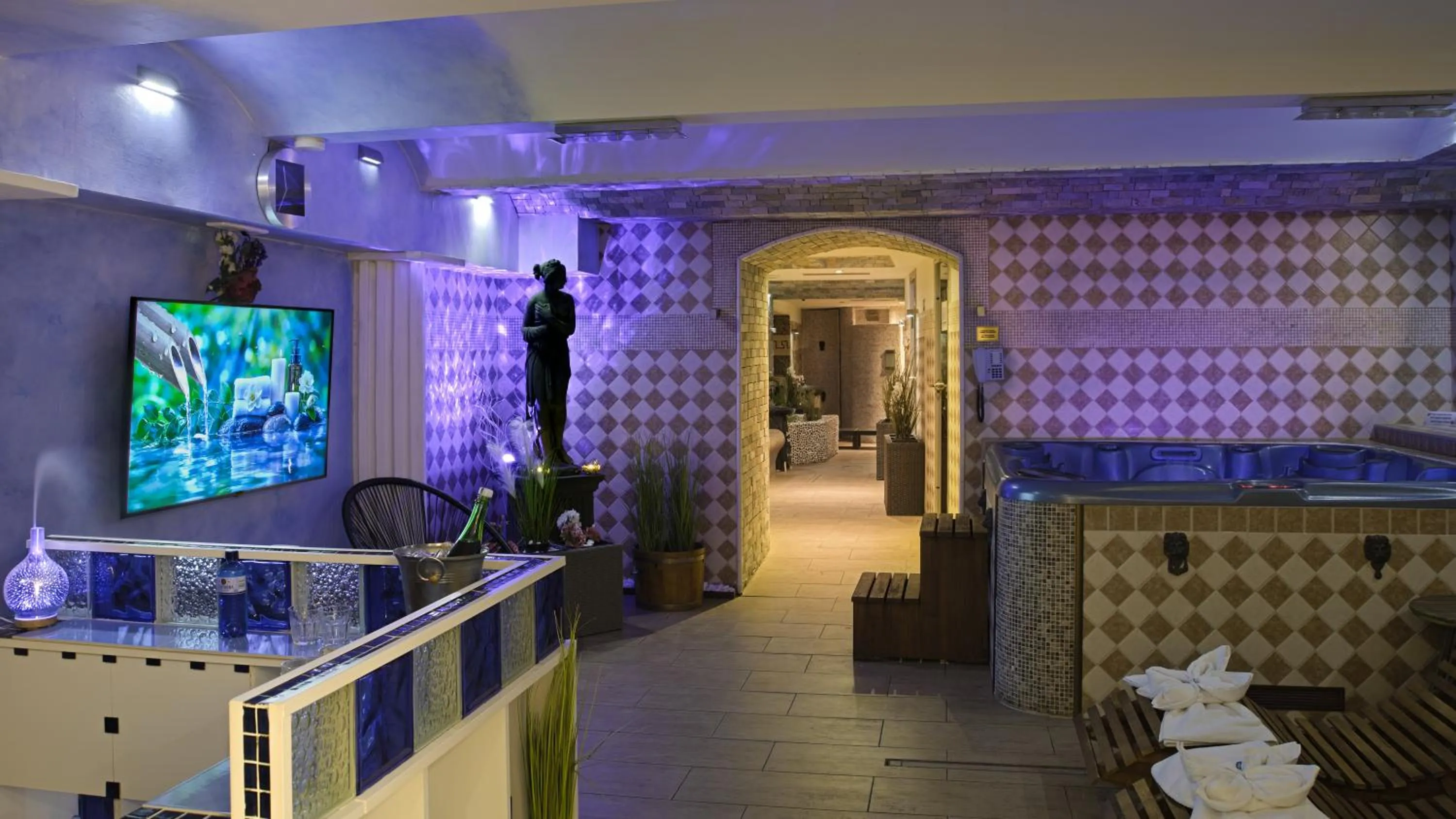 Spa and wellness centre/facilities in Wellness Hotel Beethoven