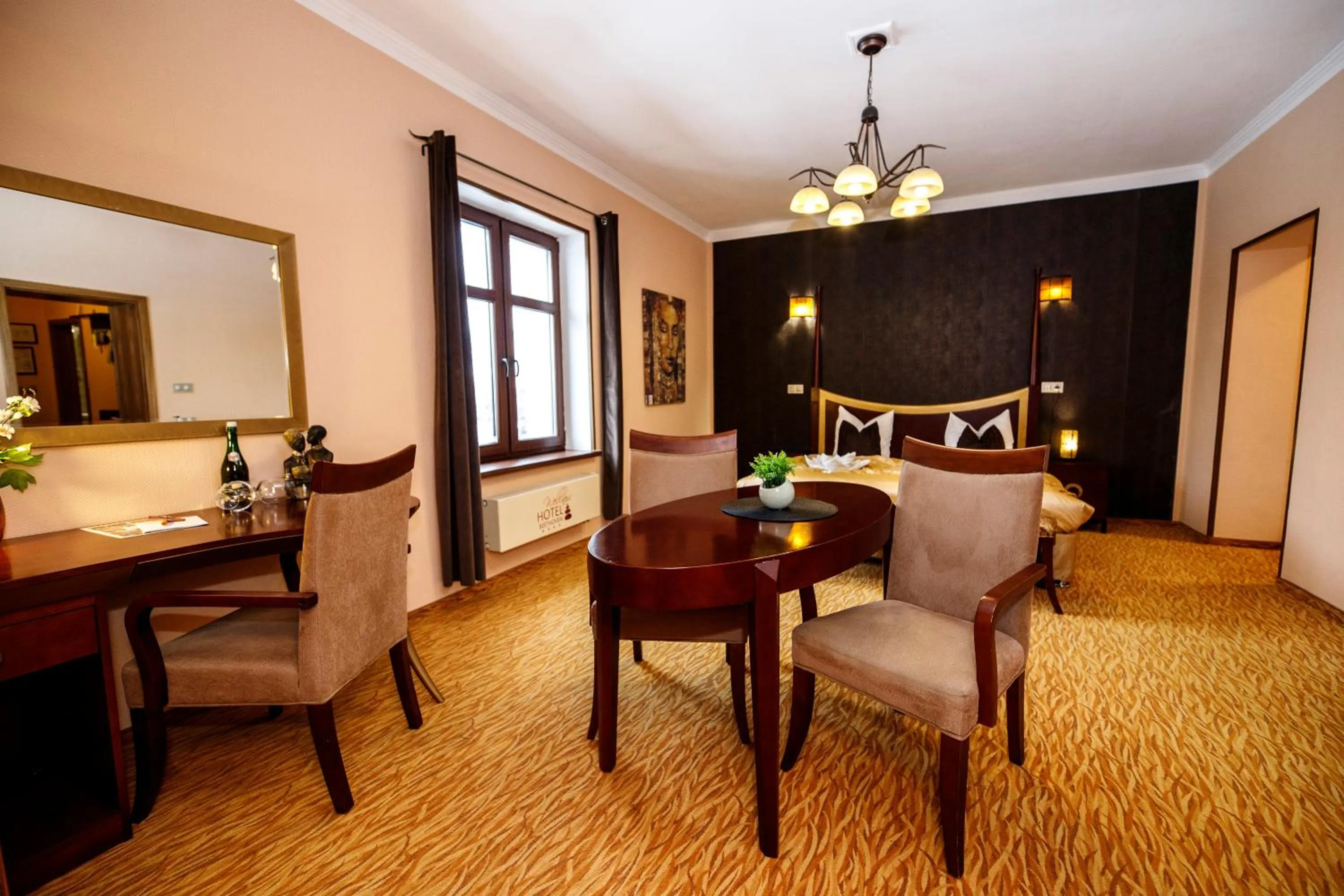 Living room in Wellness Hotel Beethoven