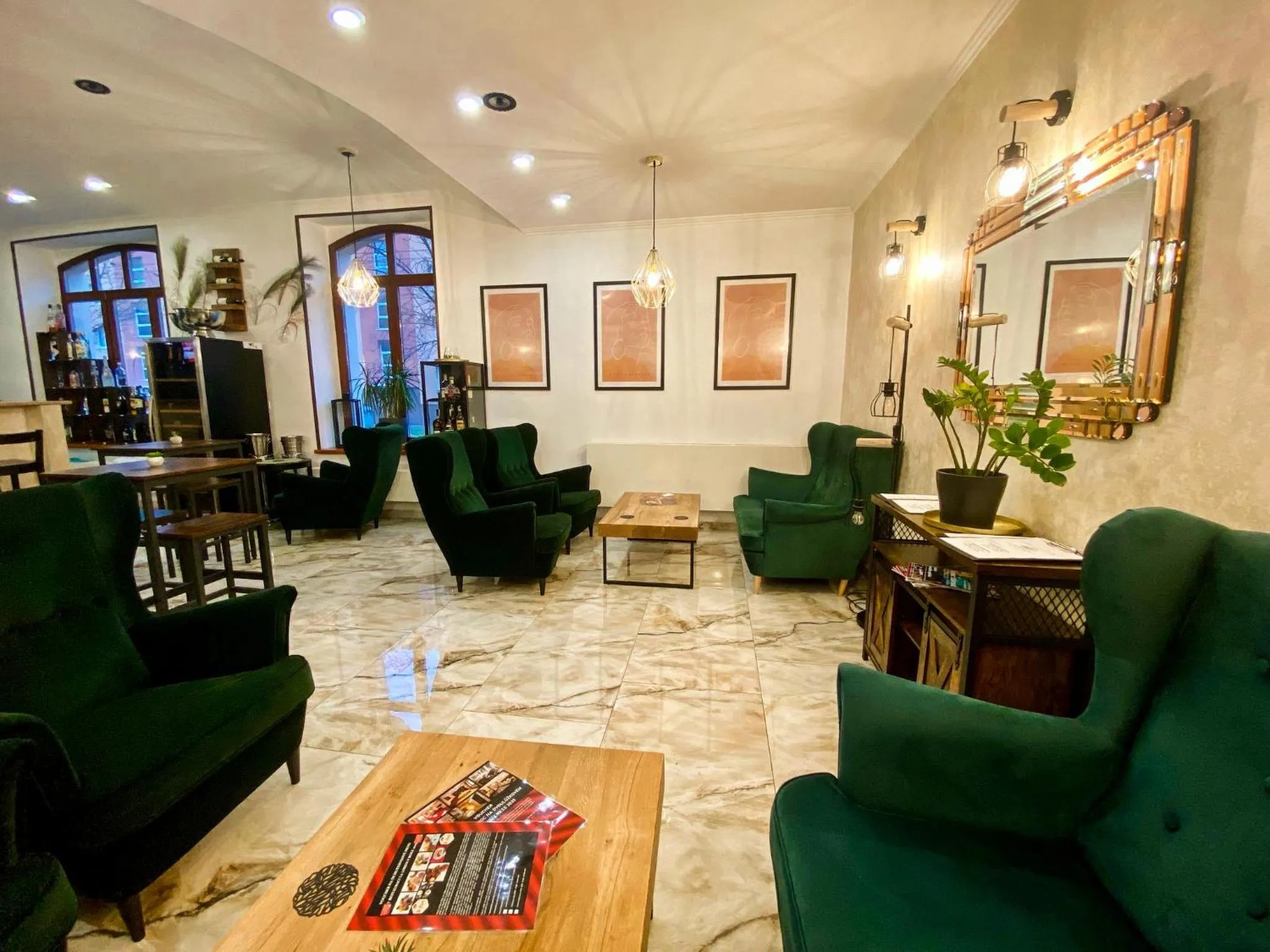 Lobby or reception in Wellness Hotel Beethoven