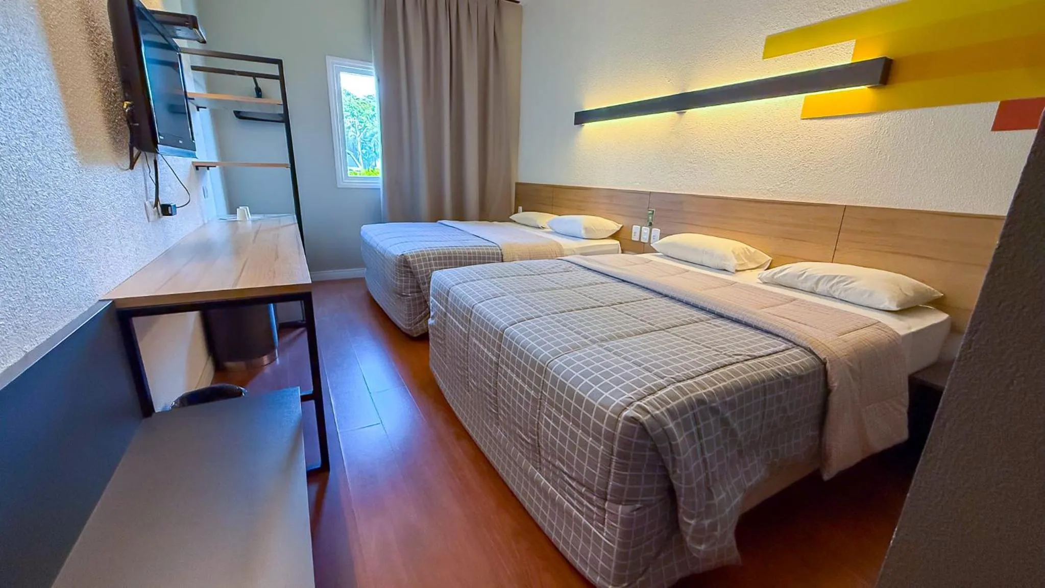 Bed in Hotel 10 Joinville