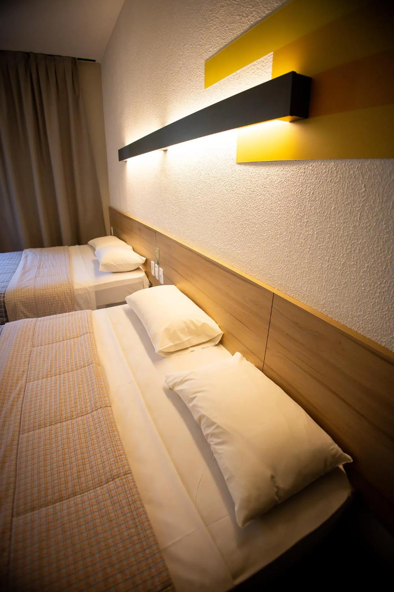 Bed in Hotel 10 Joinville