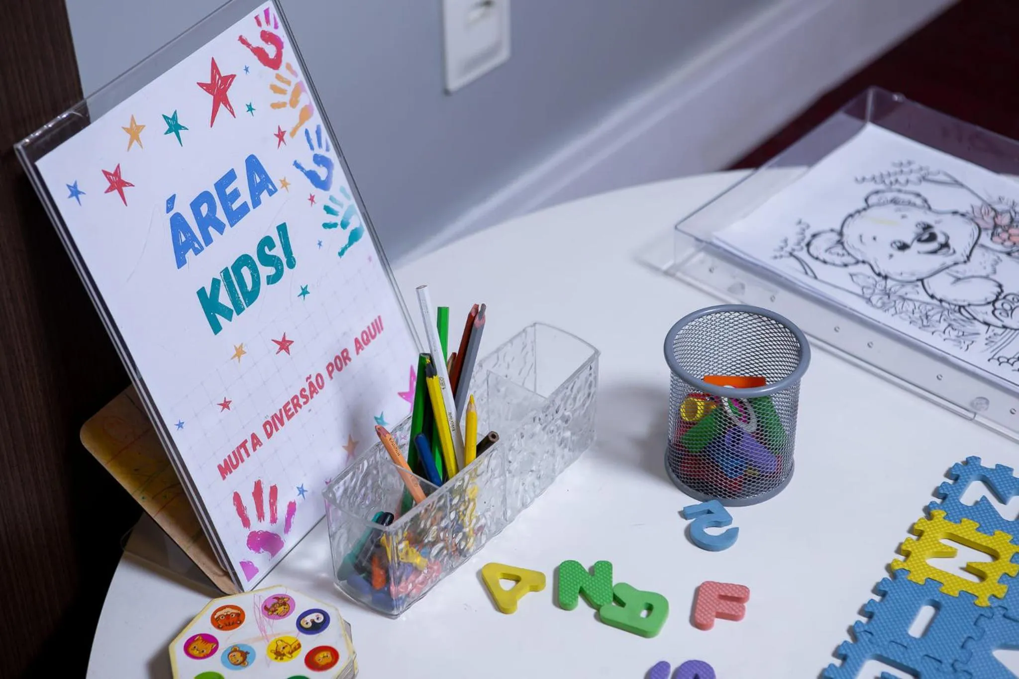Children play ground in Hotel 10 Joinville