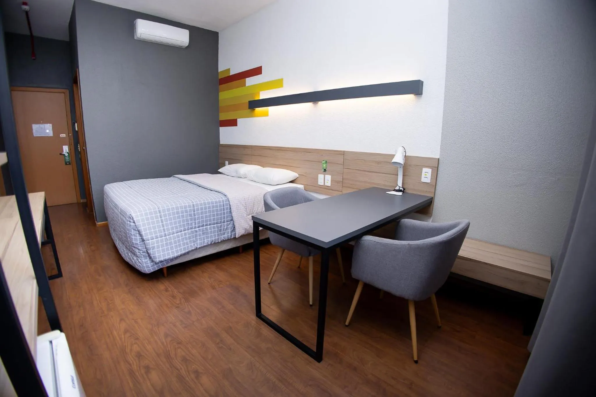 Bed in Hotel 10 Joinville