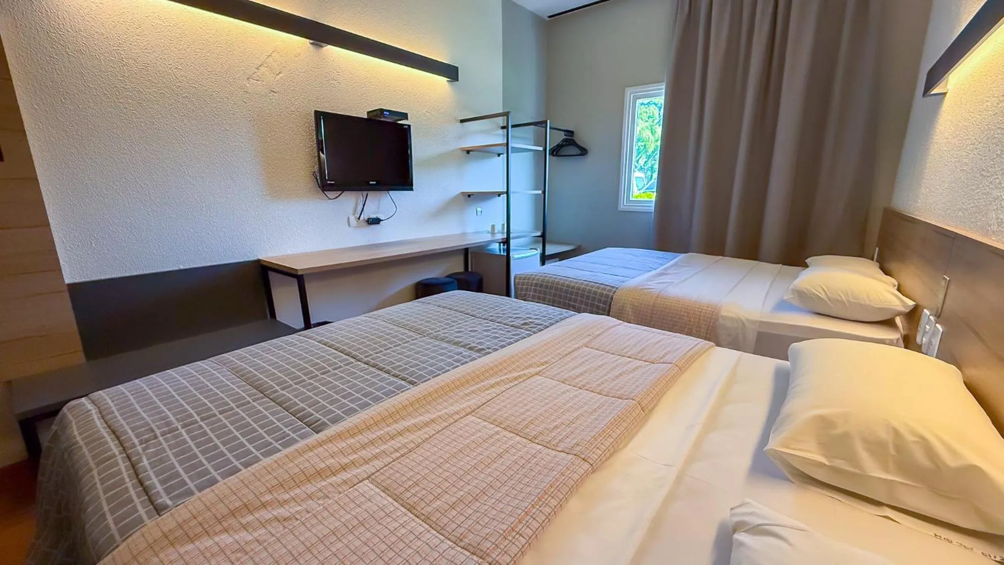 Bed in Hotel 10 Joinville