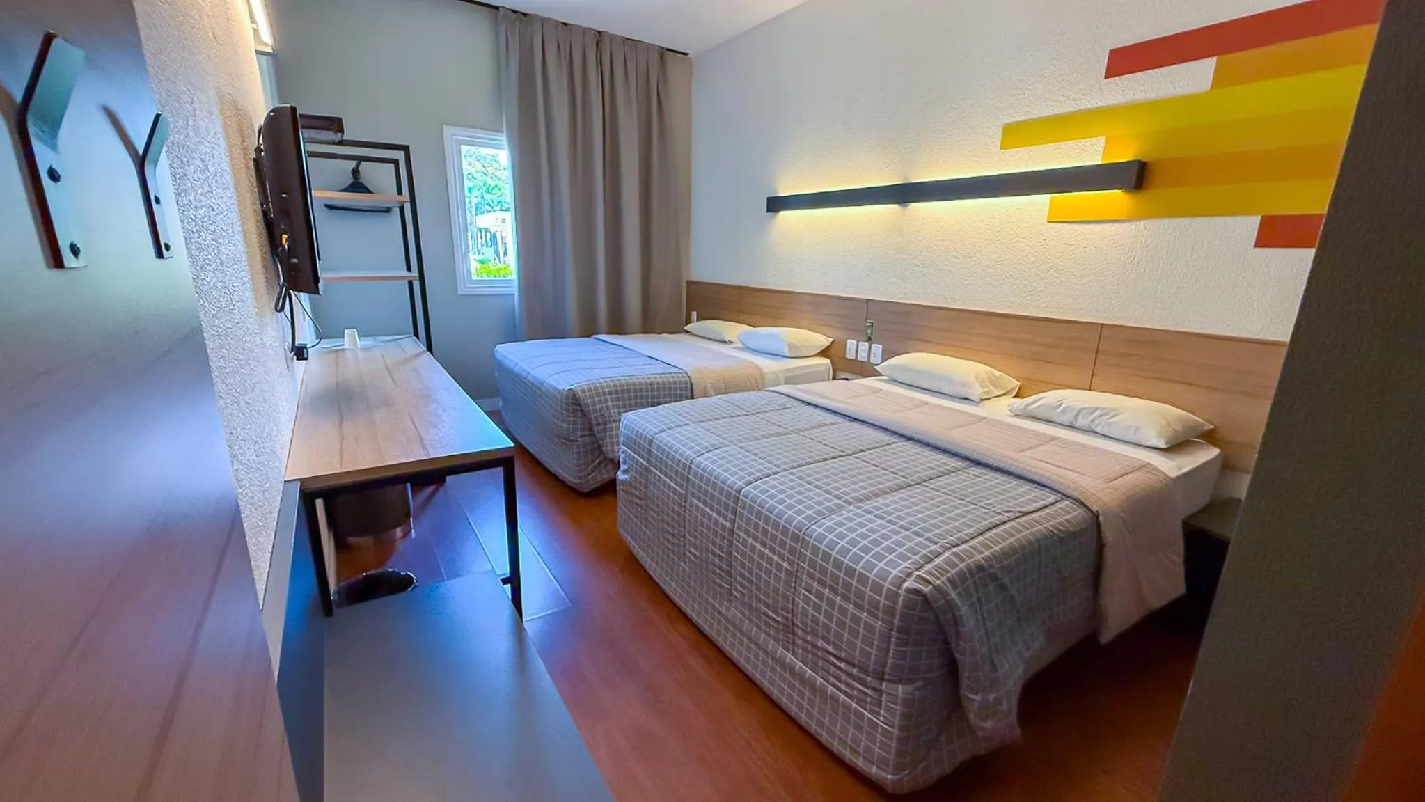 Bed in Hotel 10 Joinville