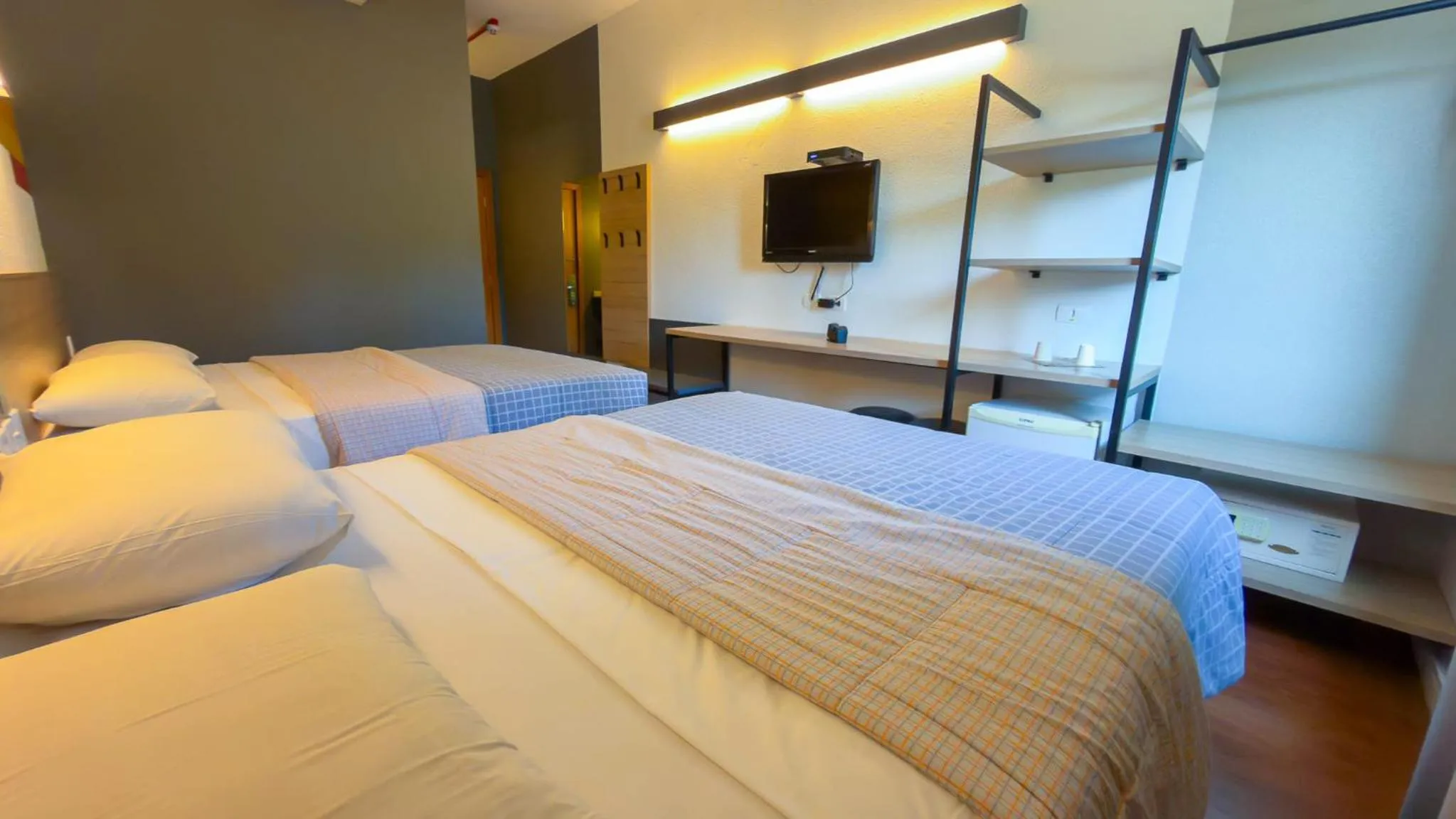 Bed in Hotel 10 Joinville