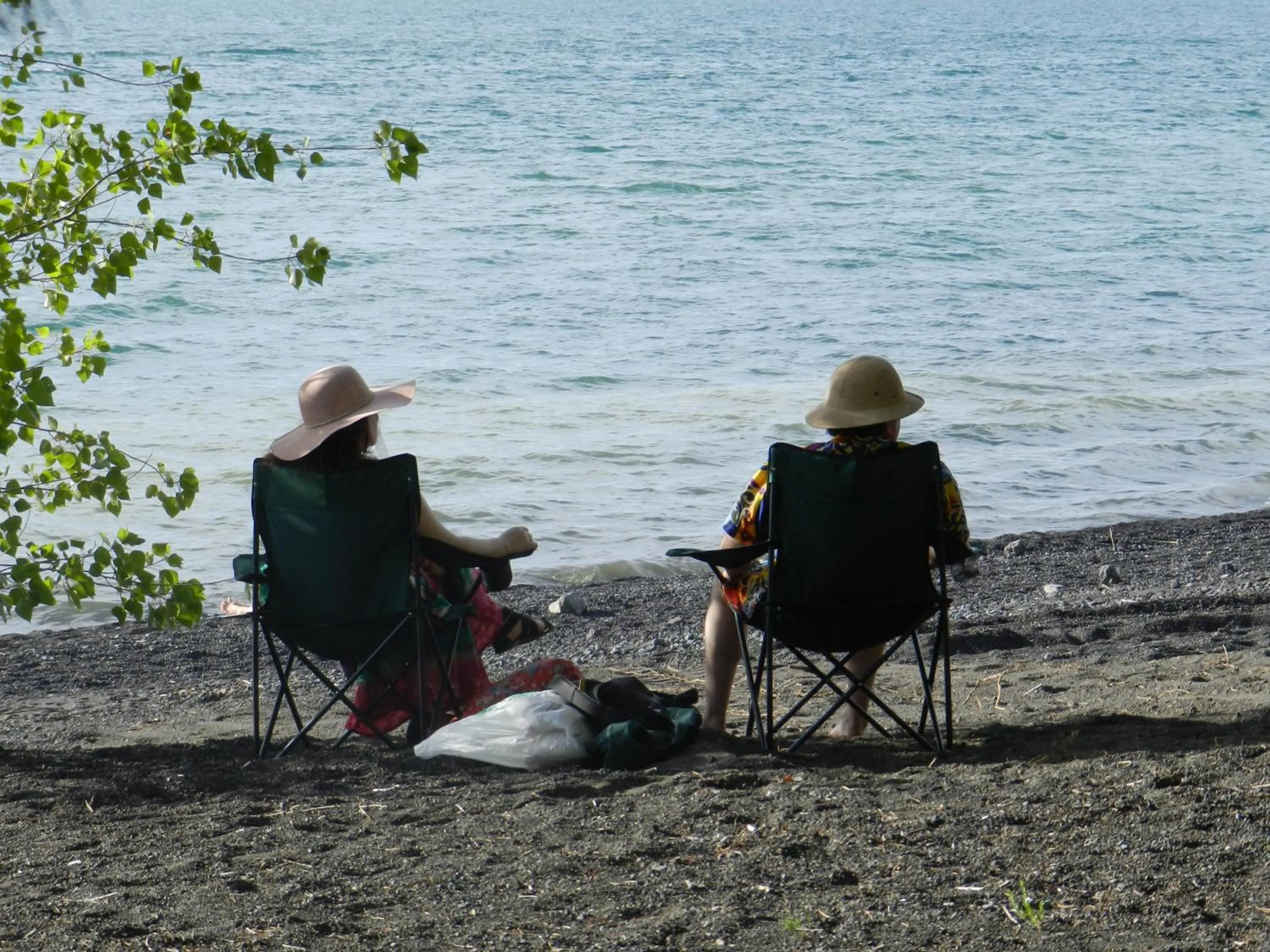 Beach in Magma Lodge, Pucon