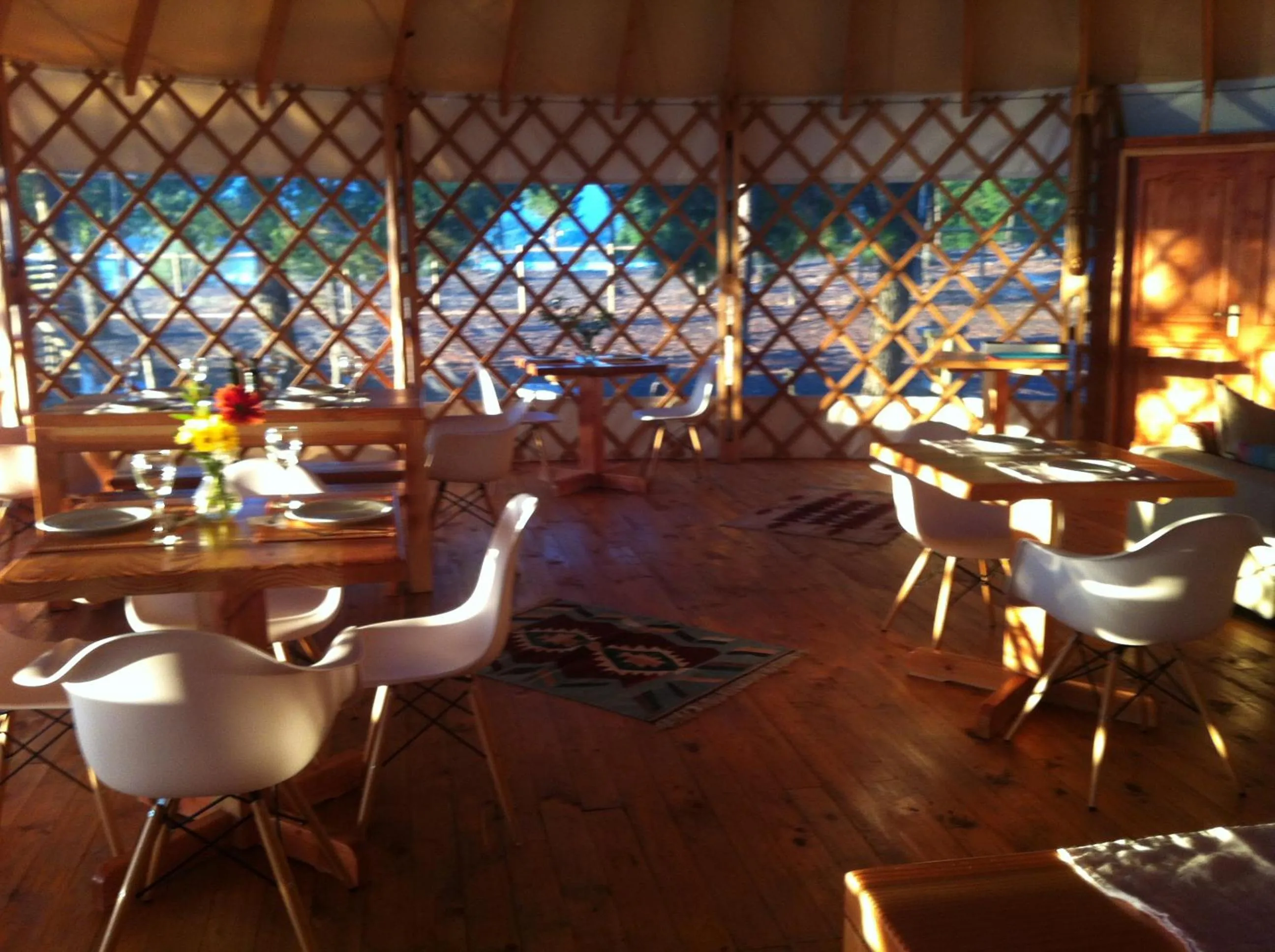 Property building in Magma Lodge, Pucon